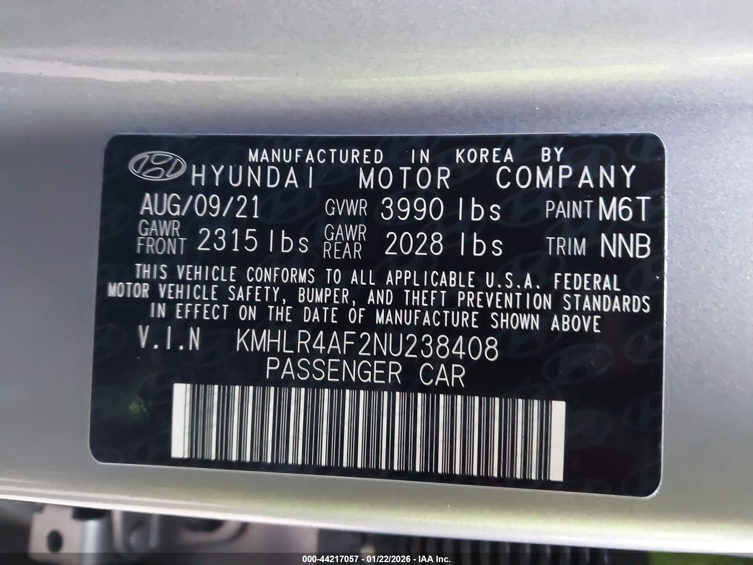 HYUNDAI ELANTRA image 9