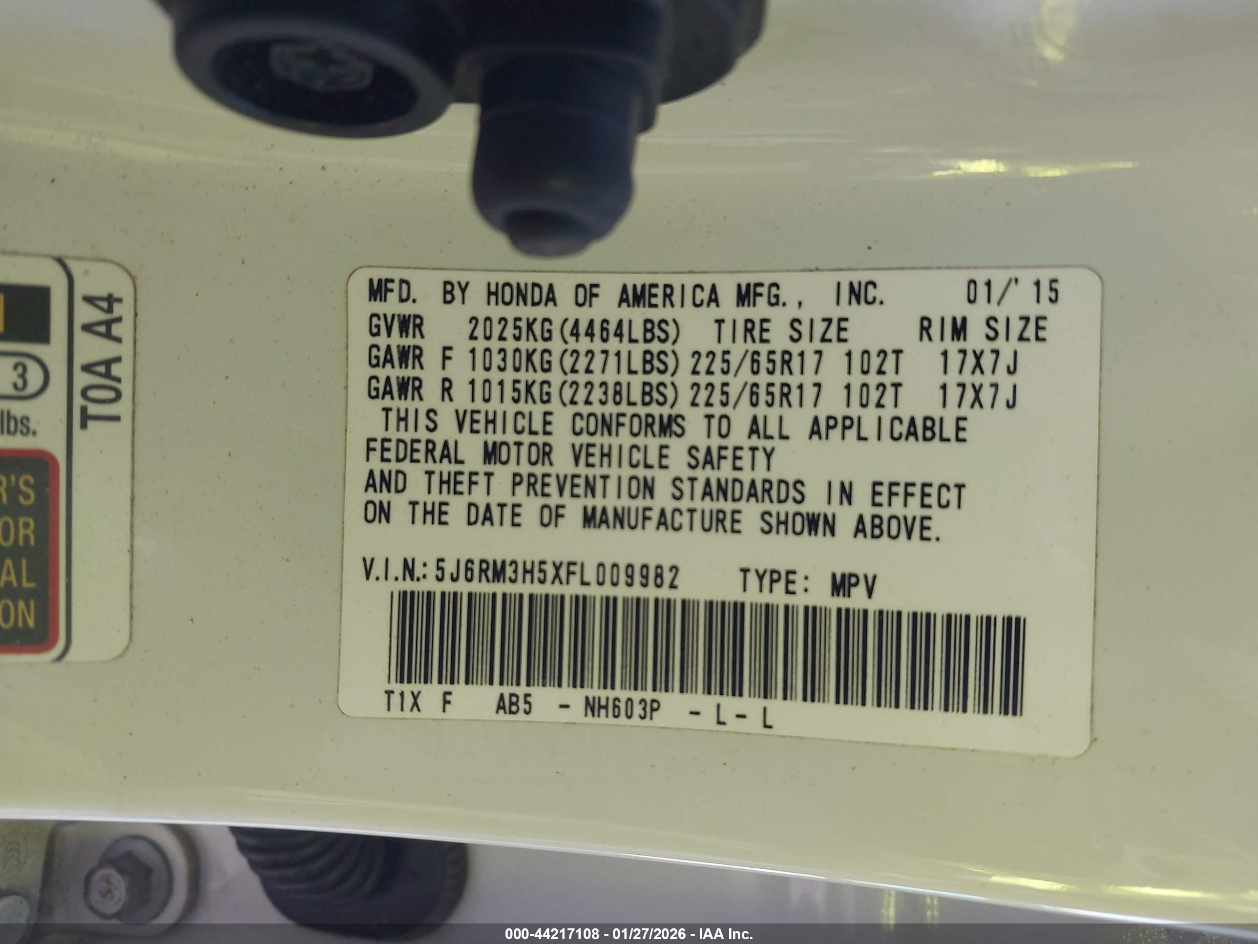 HONDA CR-V image 9
