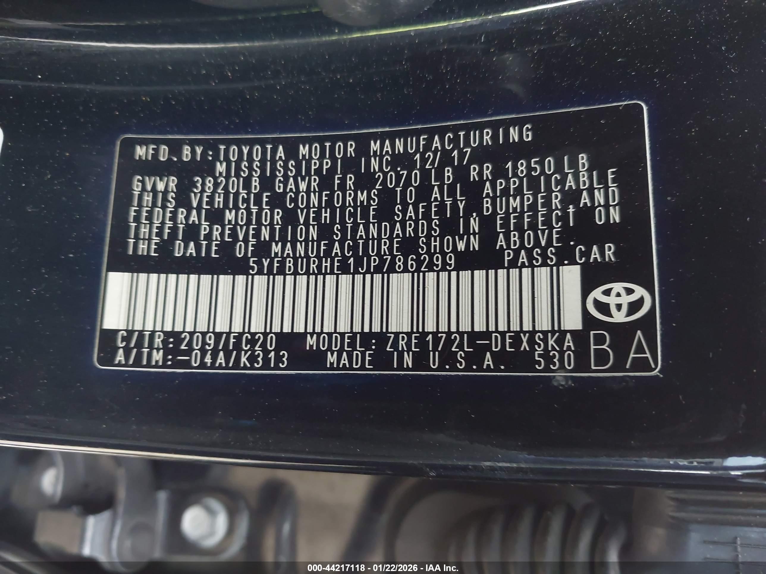 TOYOTA COROLLA image 9