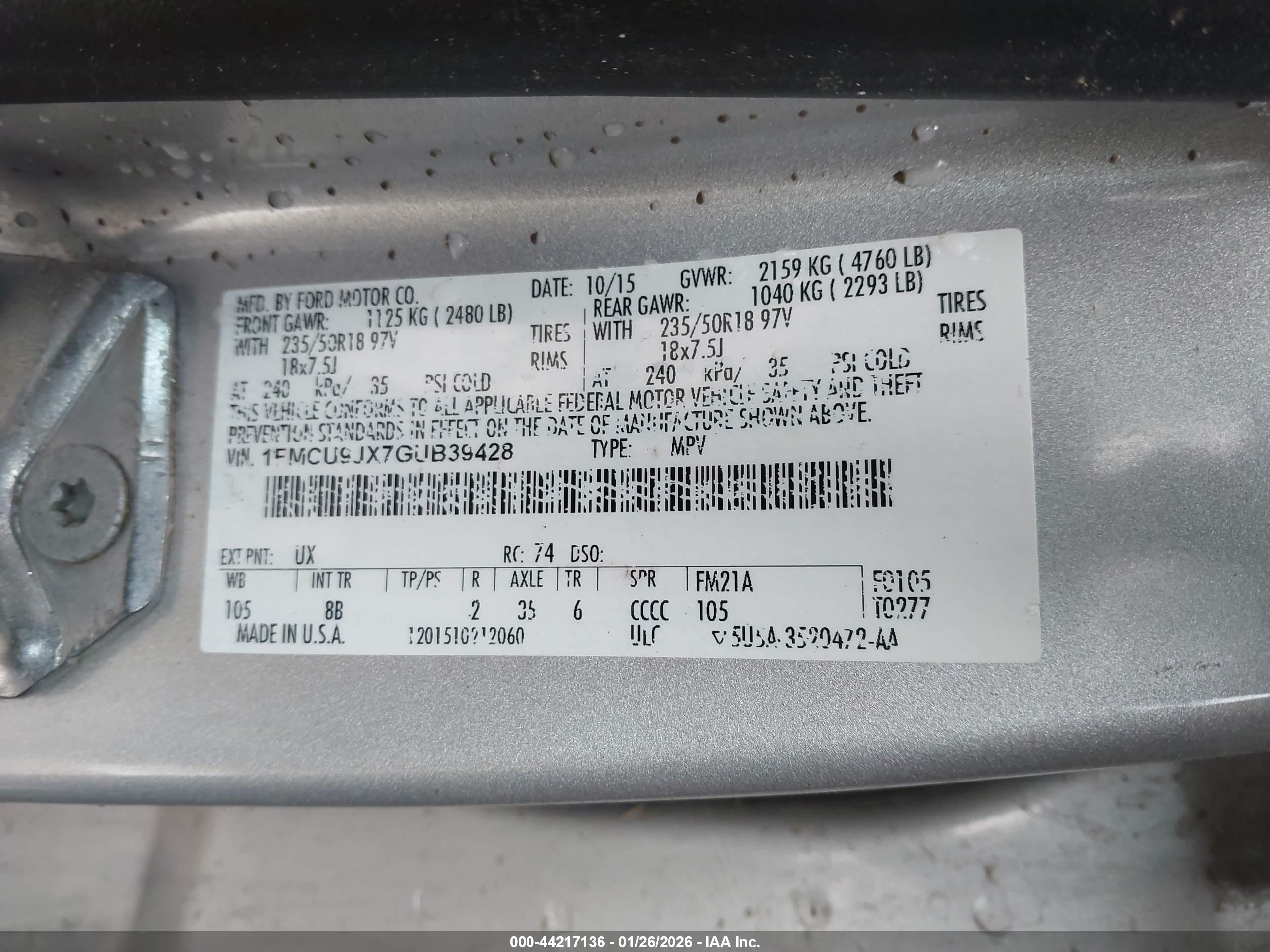 FORD ESCAPE image 9