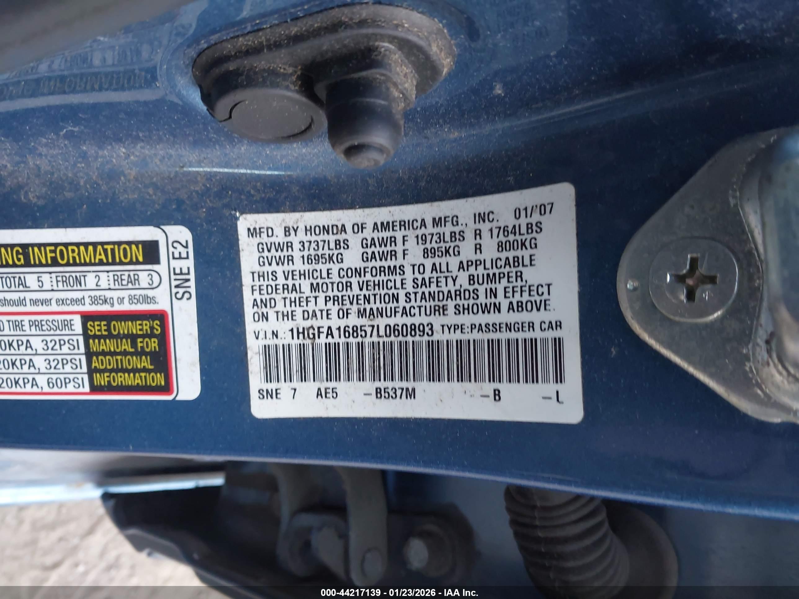 HONDA CIVIC image 9