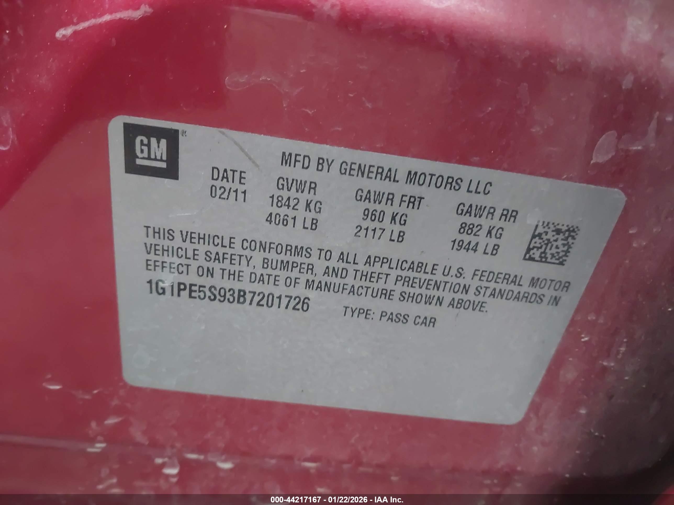 CHEVROLET CRUZE image 9