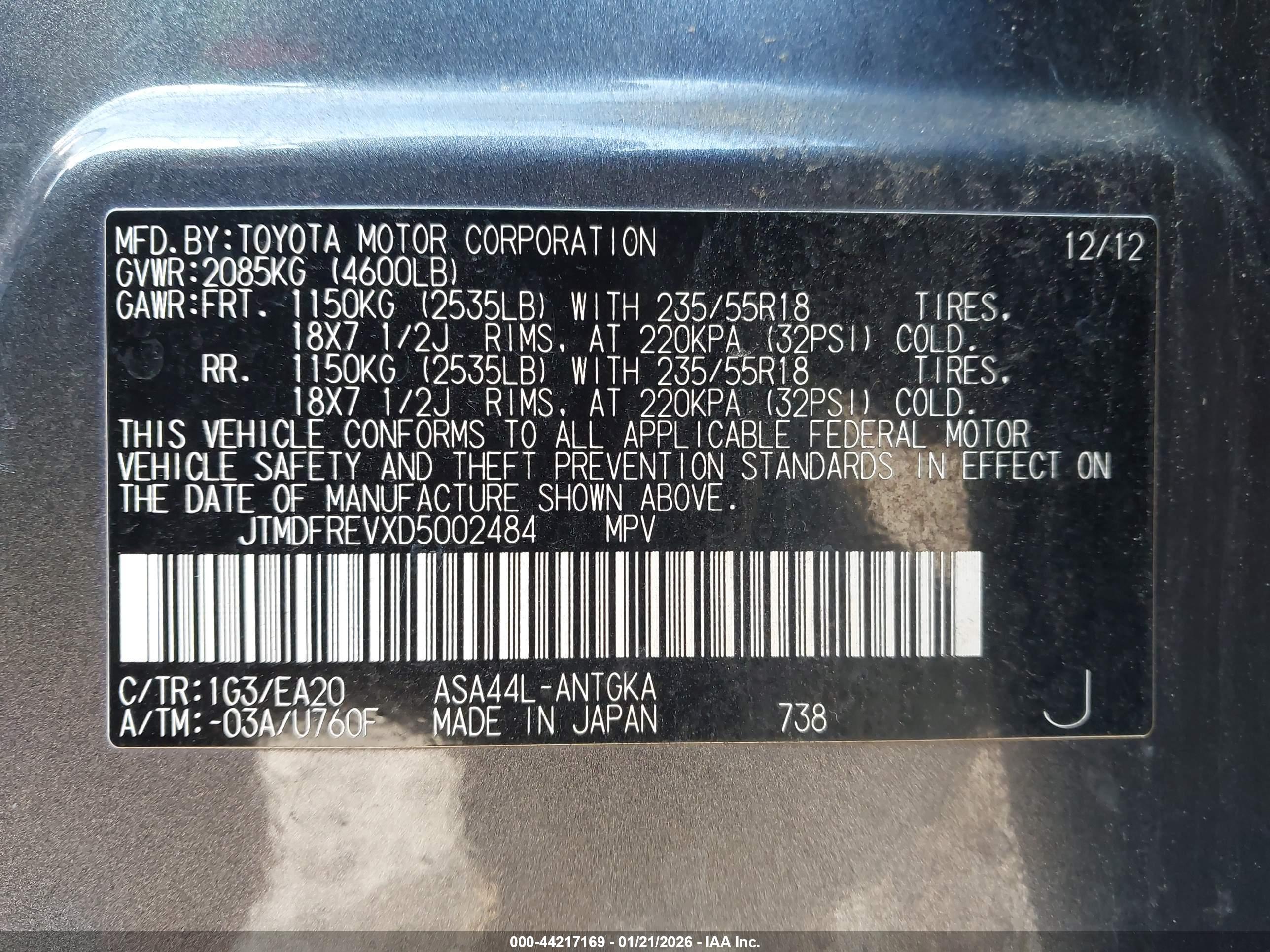 TOYOTA RAV4 image 9