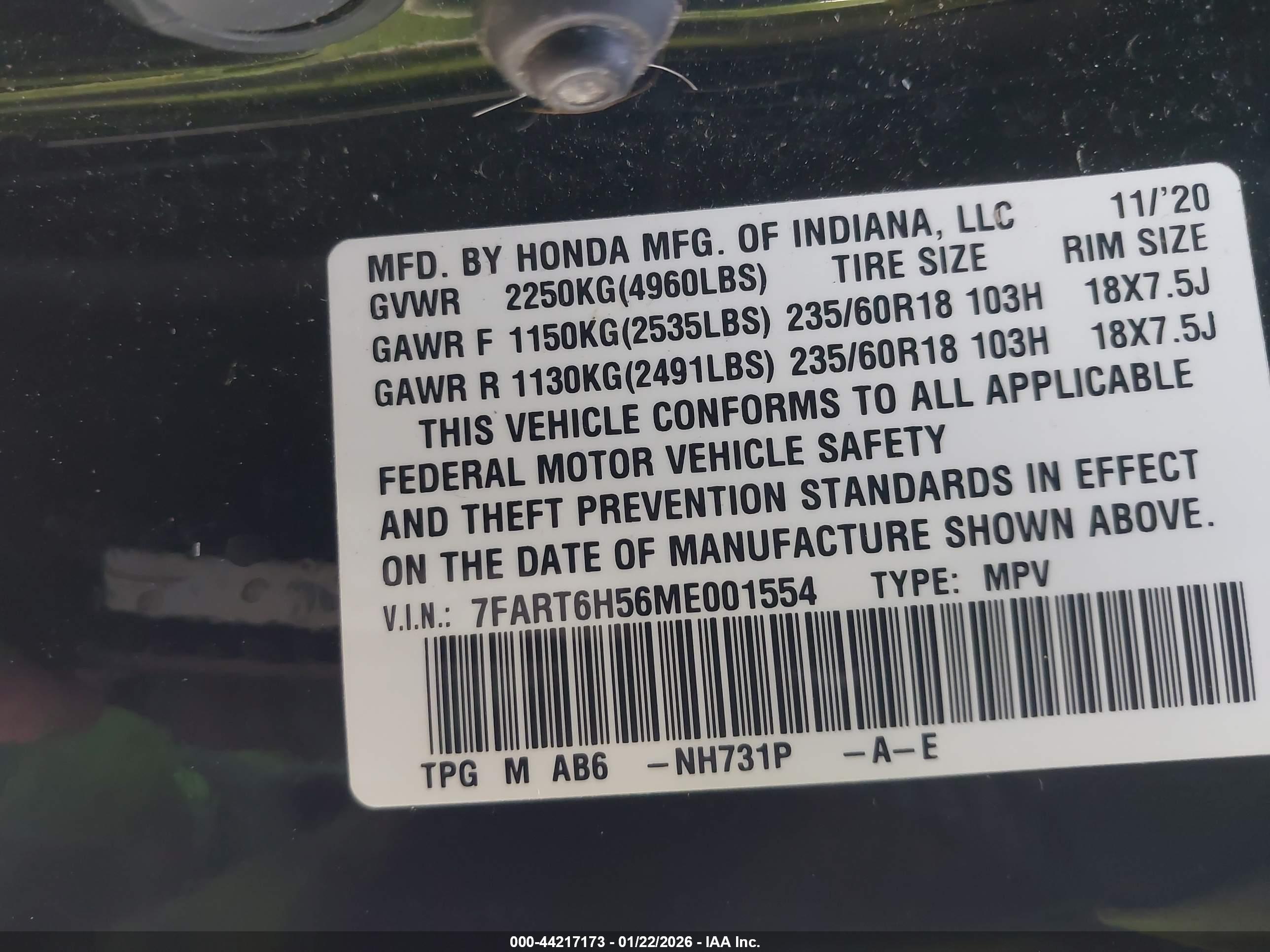 HONDA CR-V image 9