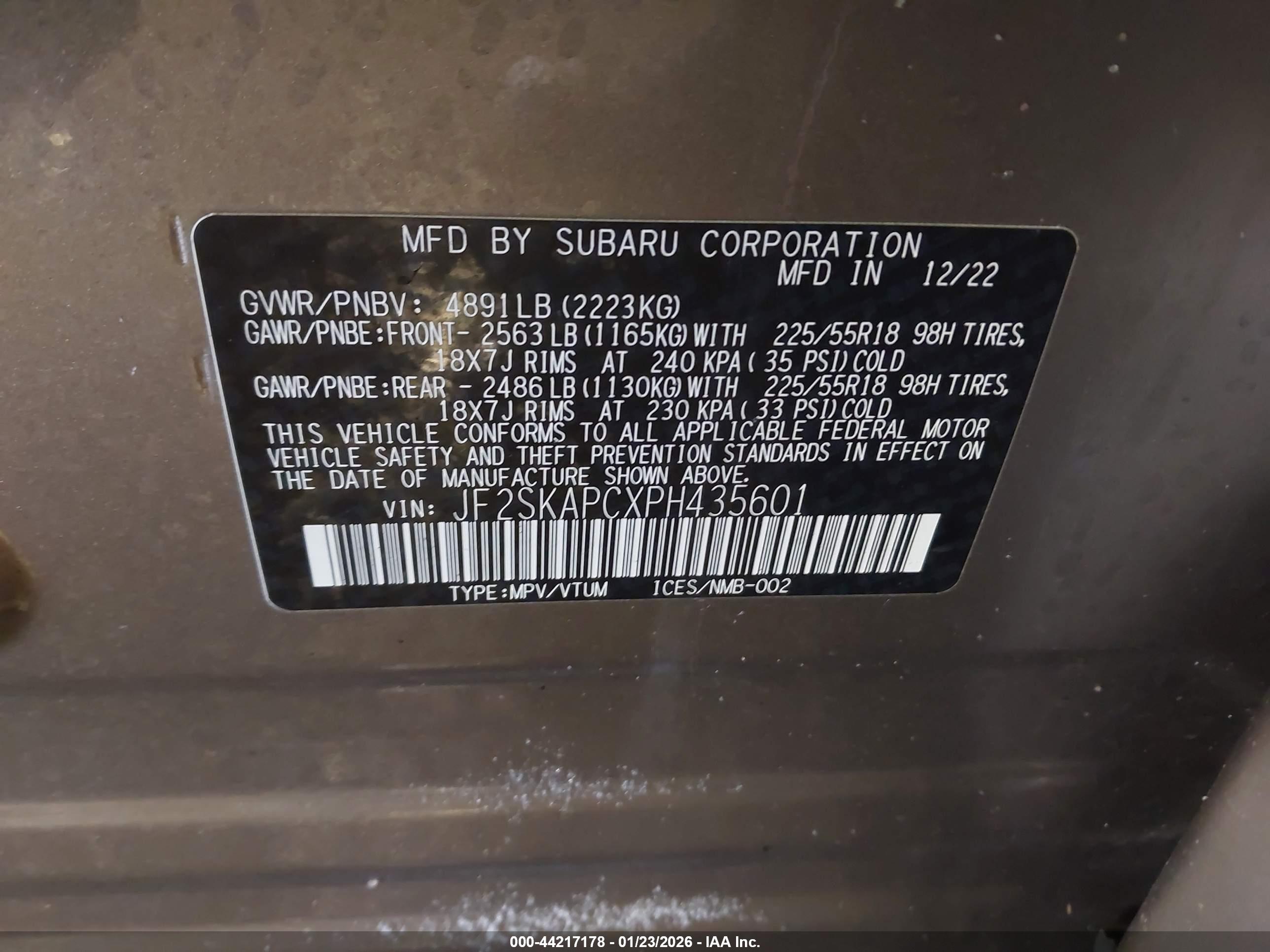 SUBARU FORESTER image 9