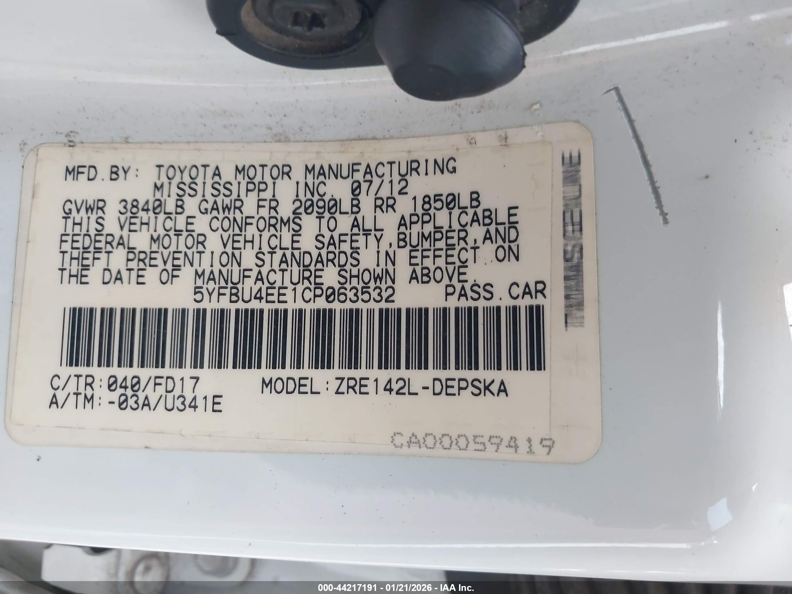 TOYOTA COROLLA image 9