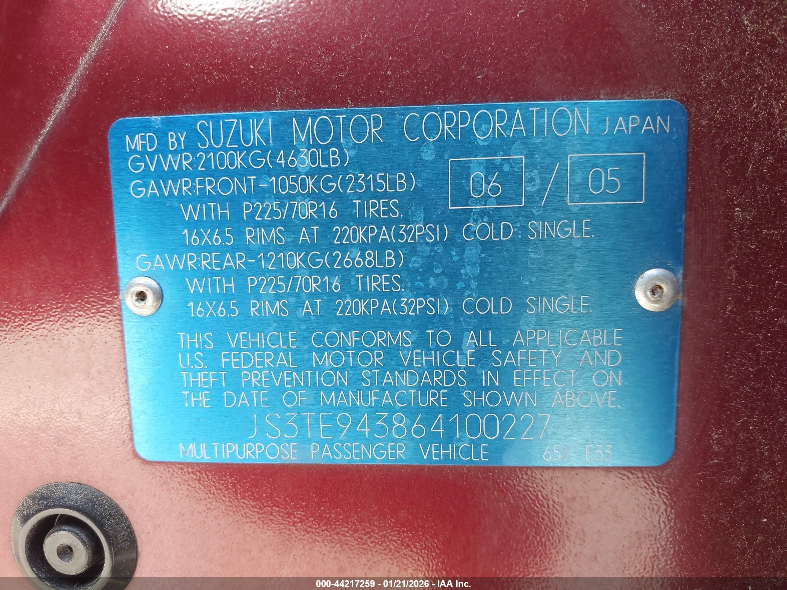 SUZUKI GRAND image 9