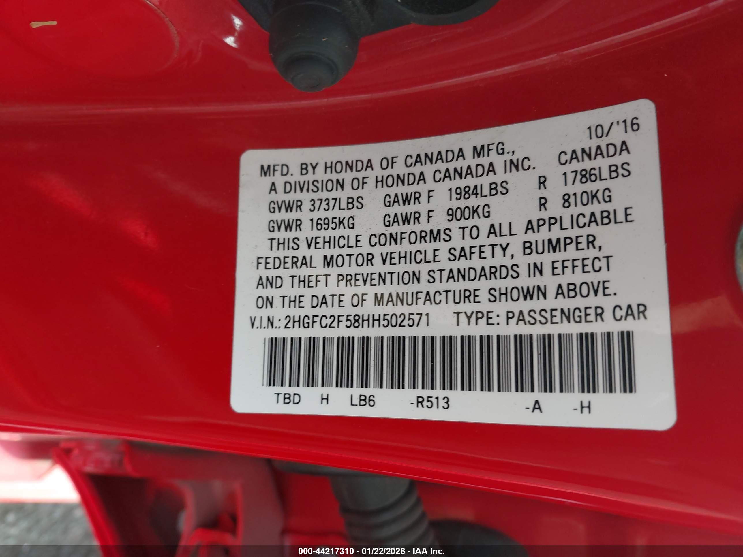 HONDA CIVIC image 9