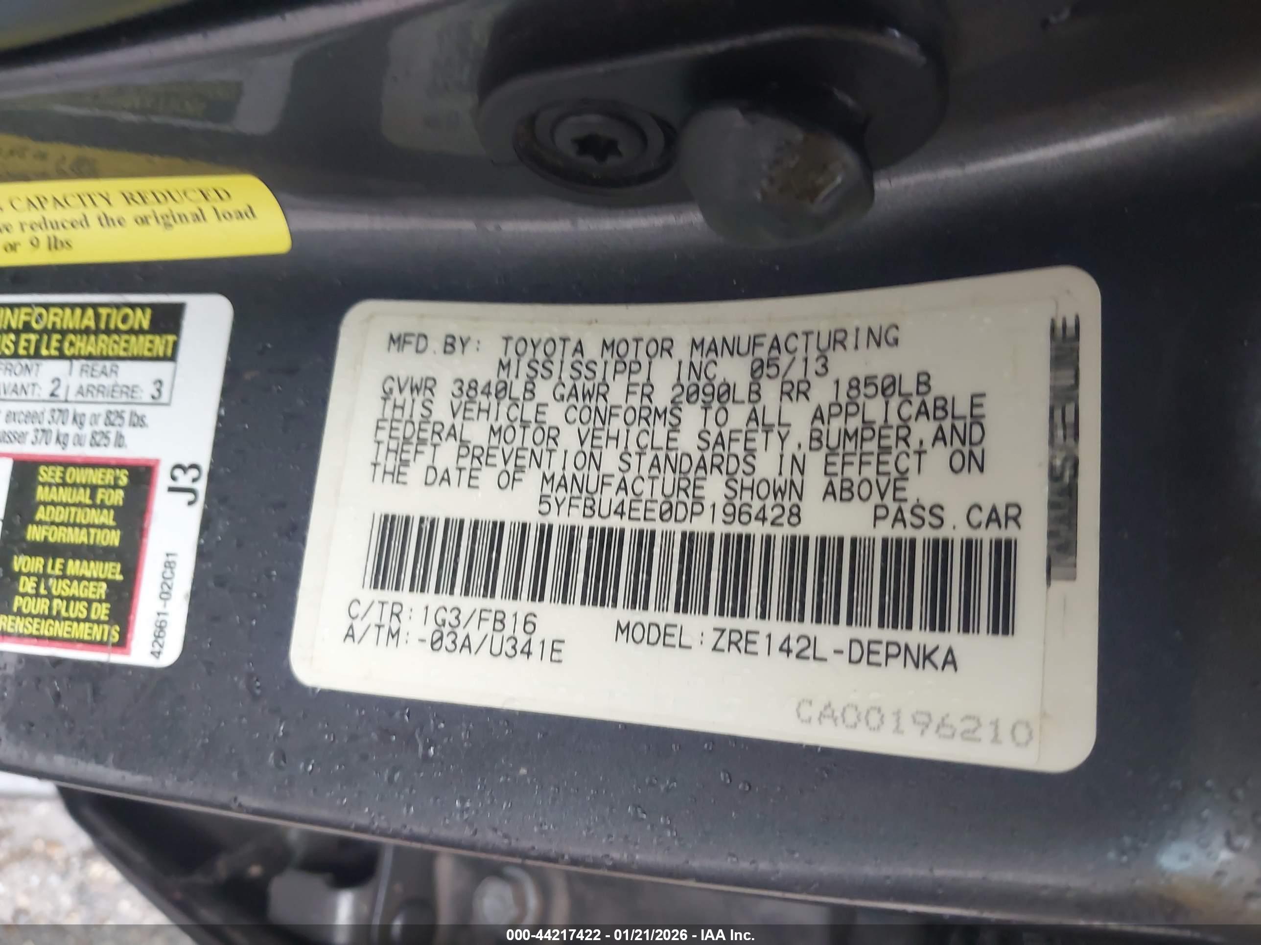 TOYOTA COROLLA image 9