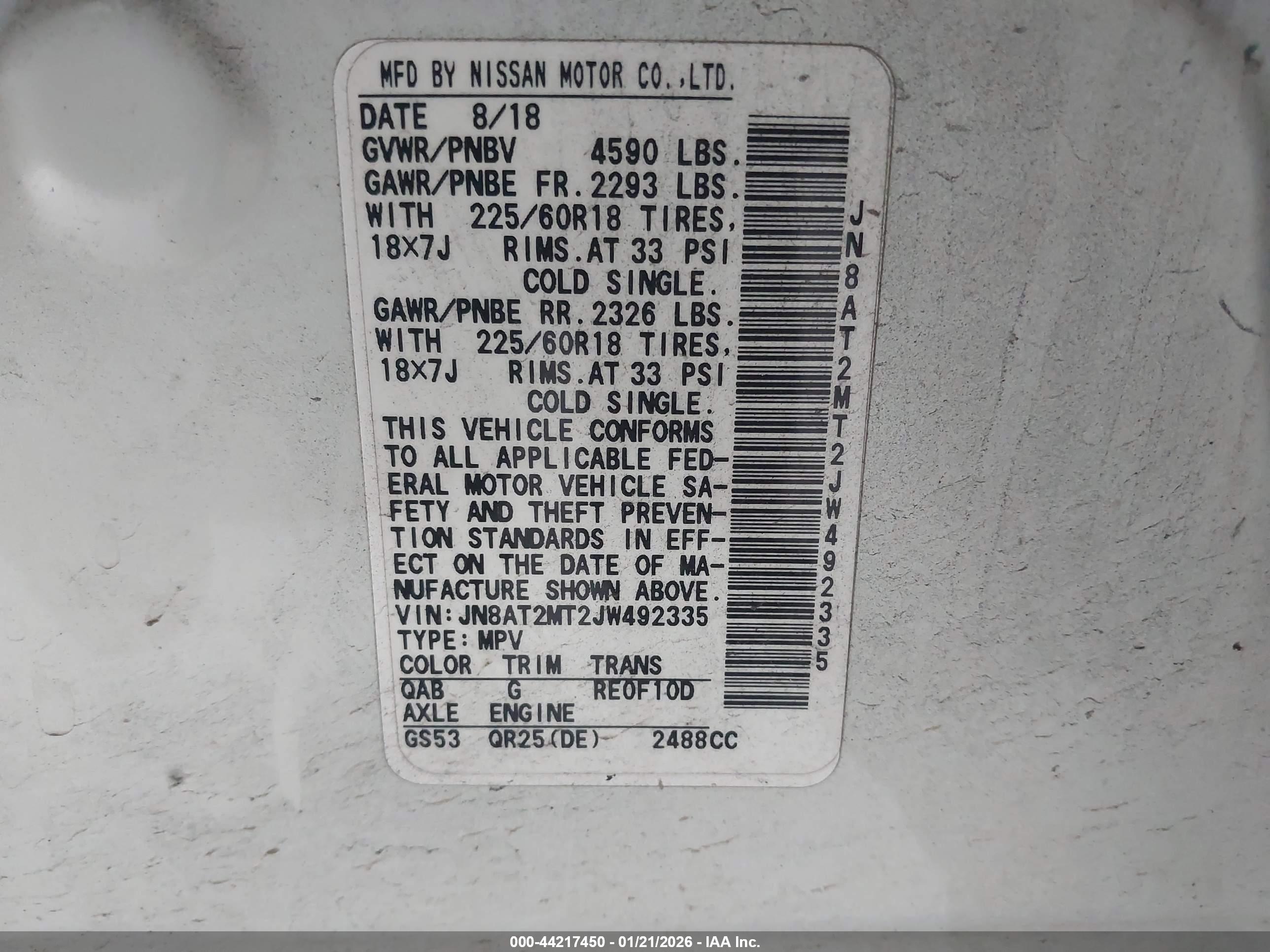 NISSAN ROGUE image 9