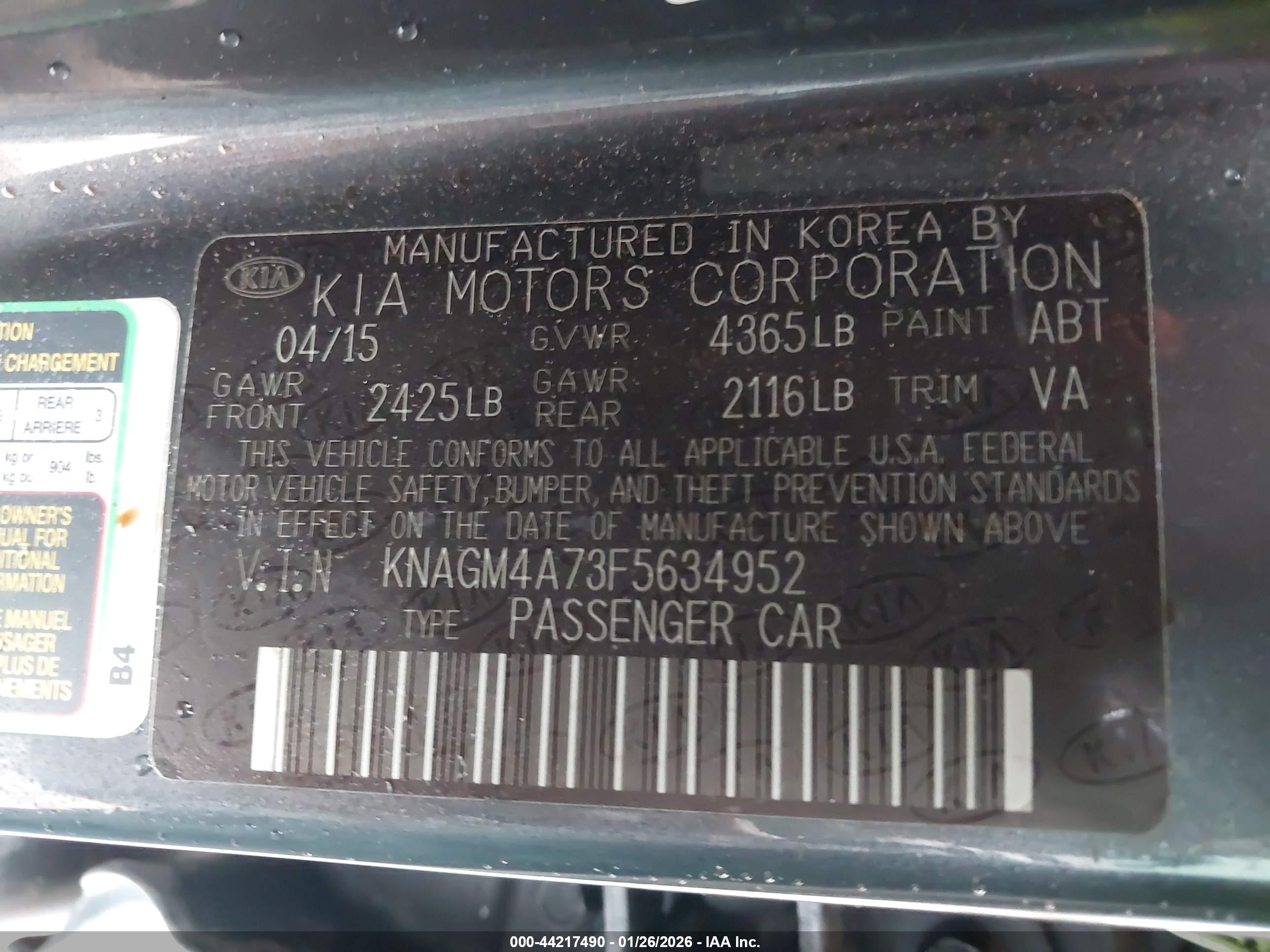 KIA OPTIMA image 9