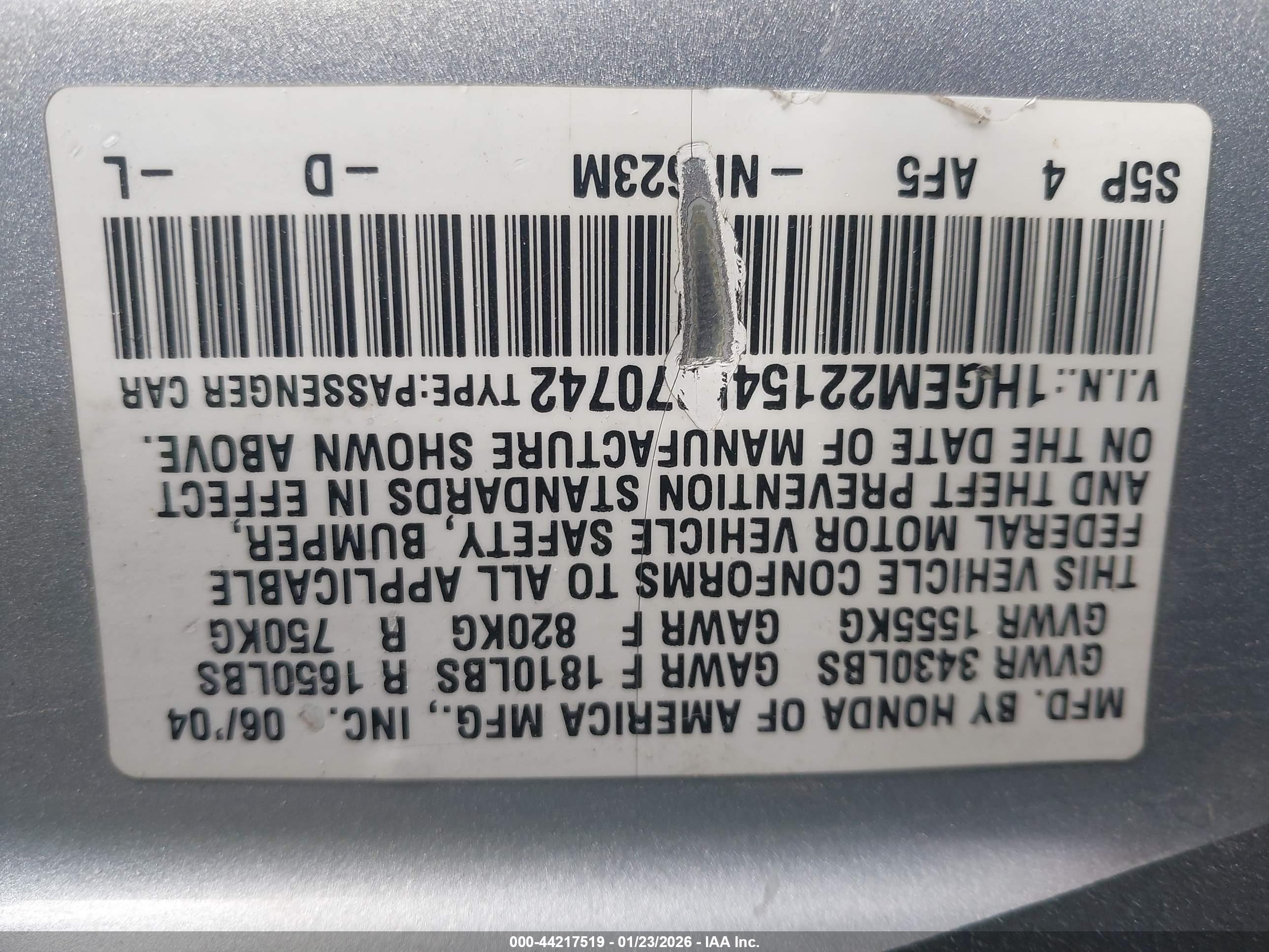 HONDA CIVIC image 9