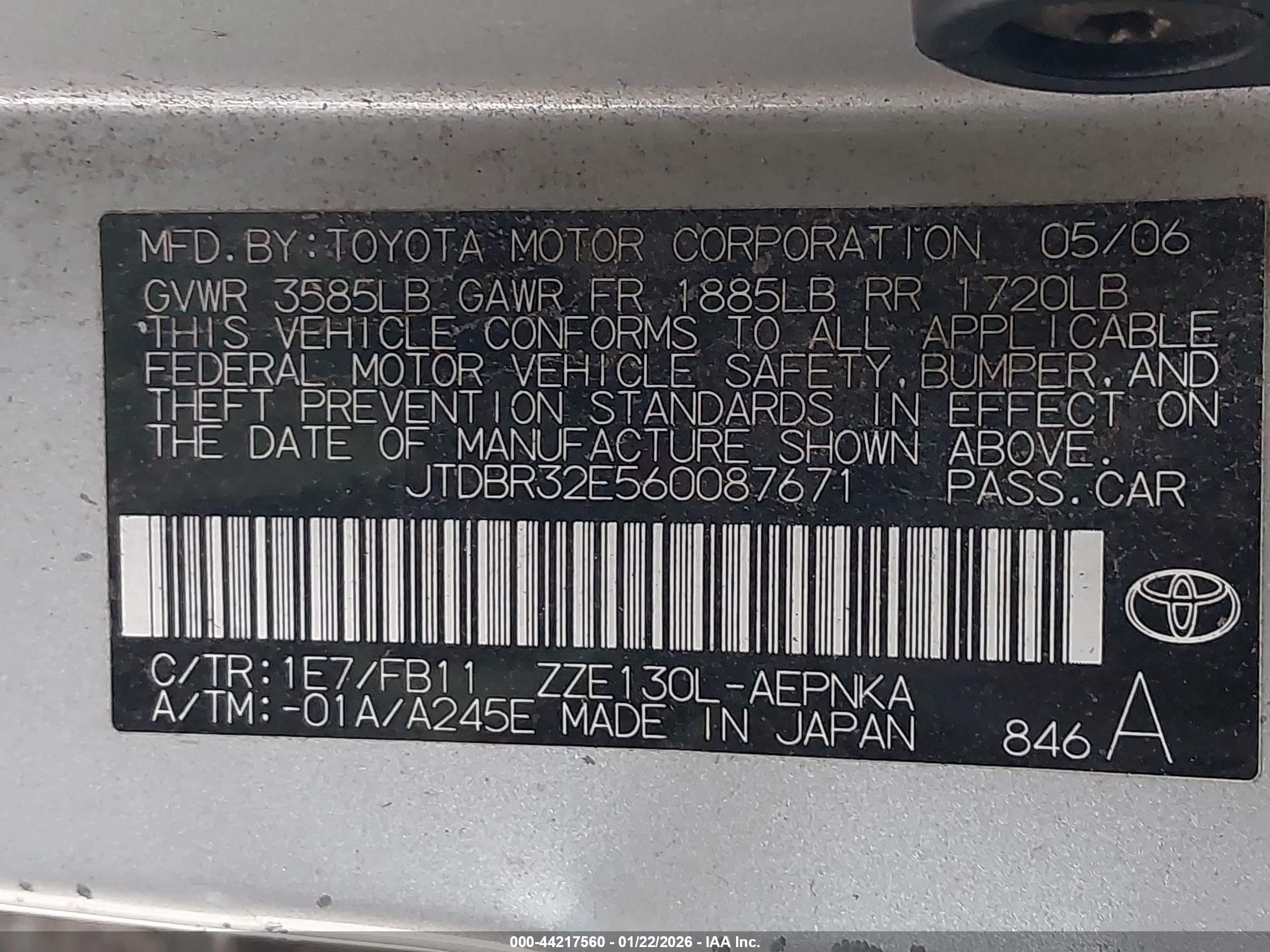 TOYOTA COROLLA image 9