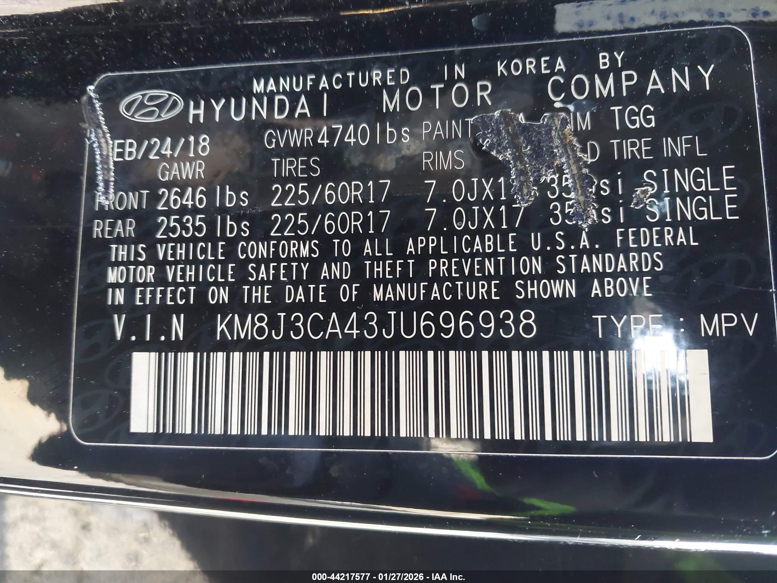 HYUNDAI TUCSON image 9