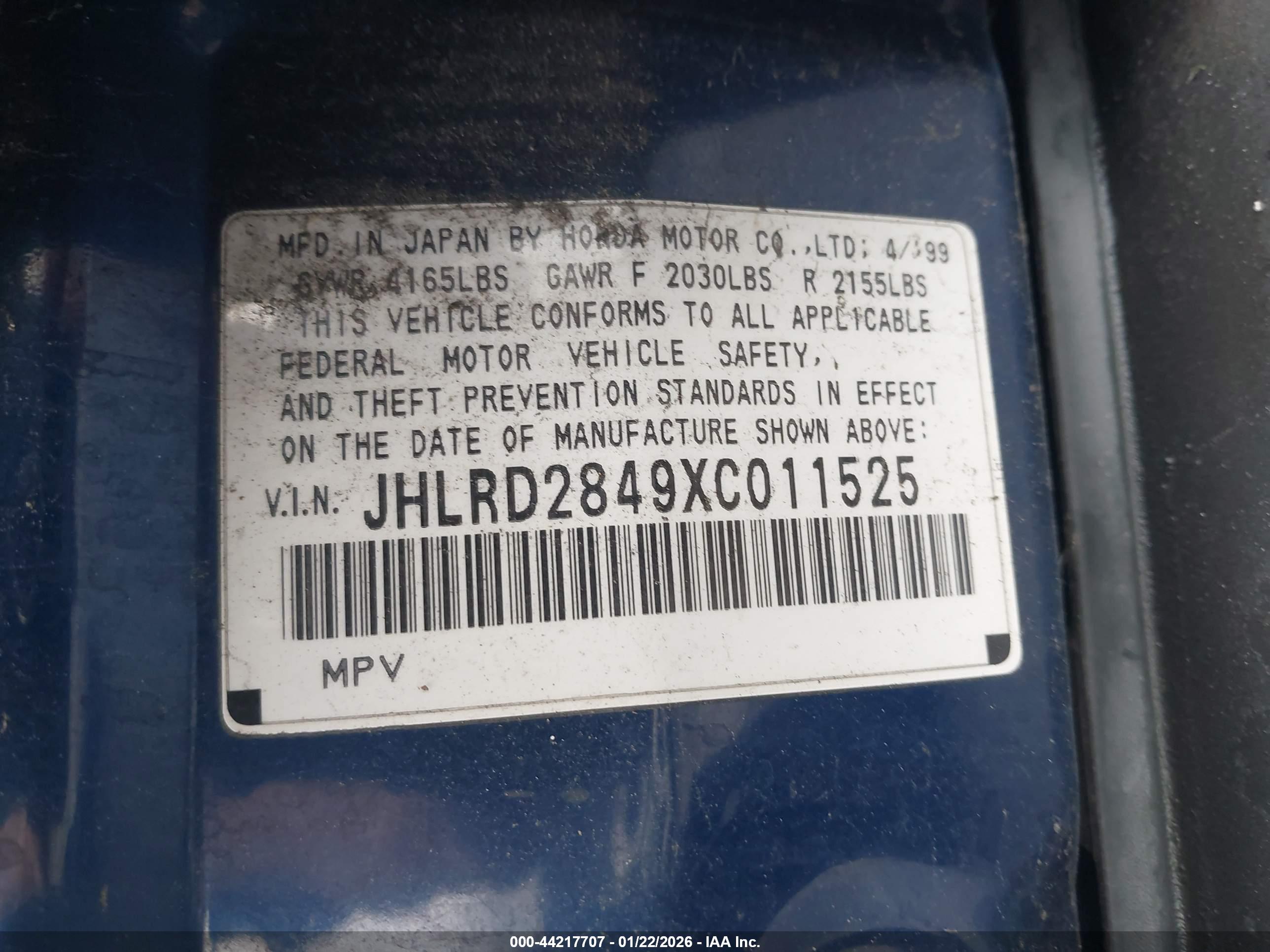HONDA CR-V image 9