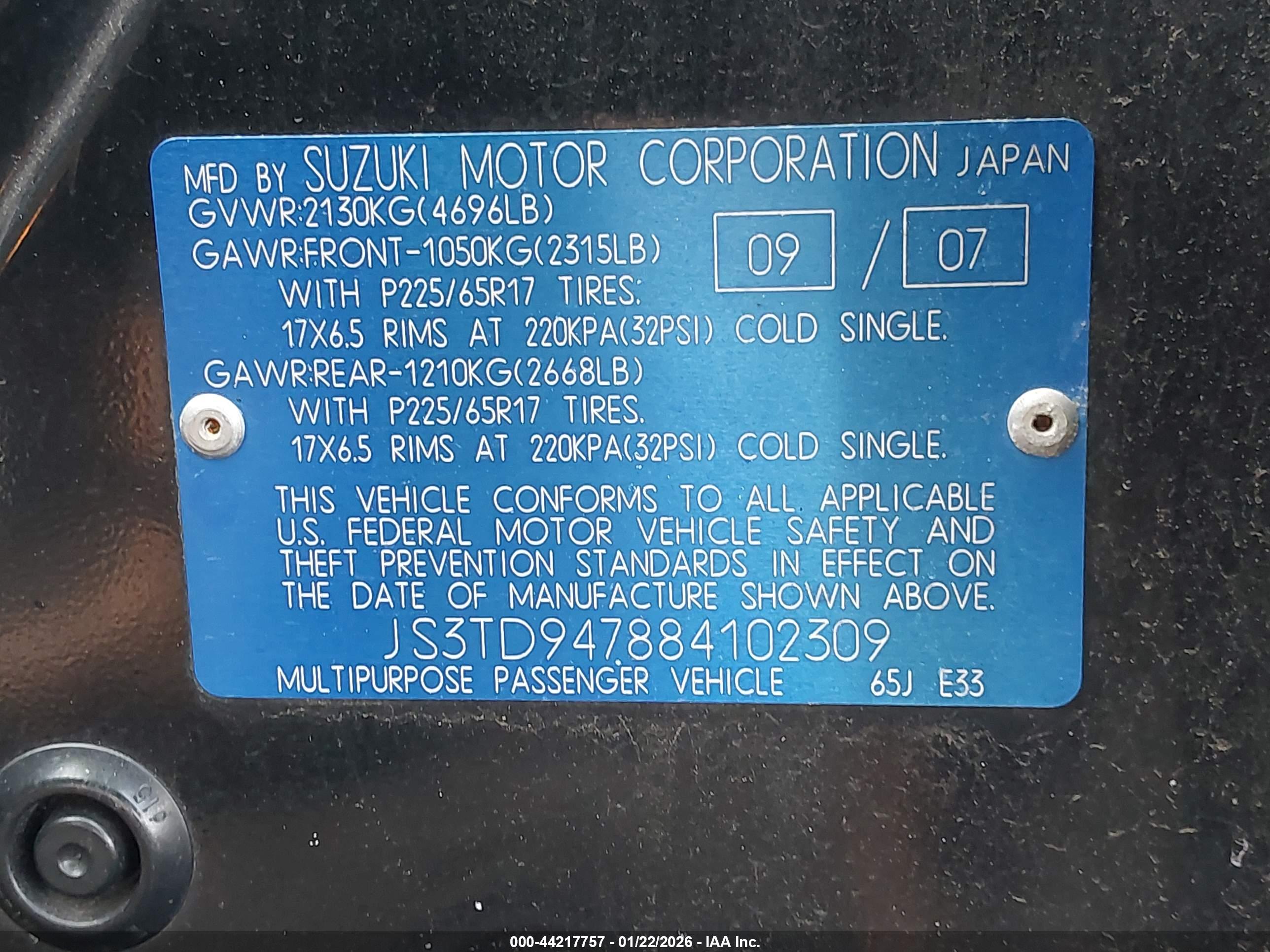 SUZUKI GRAND image 9