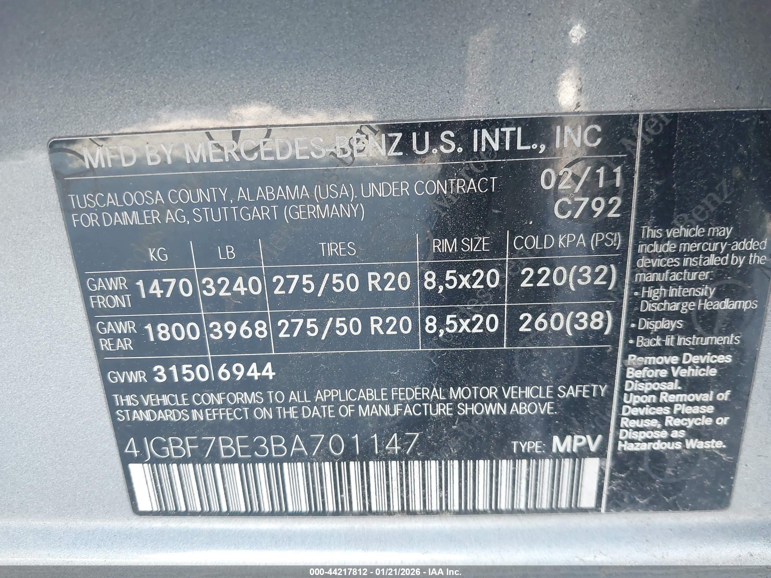 MERCEDES-BENZ GL image 9