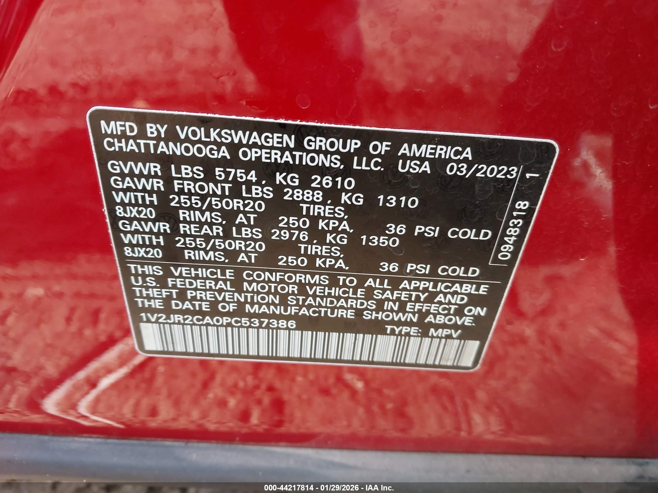 VOLKSWAGEN ATLAS image 9