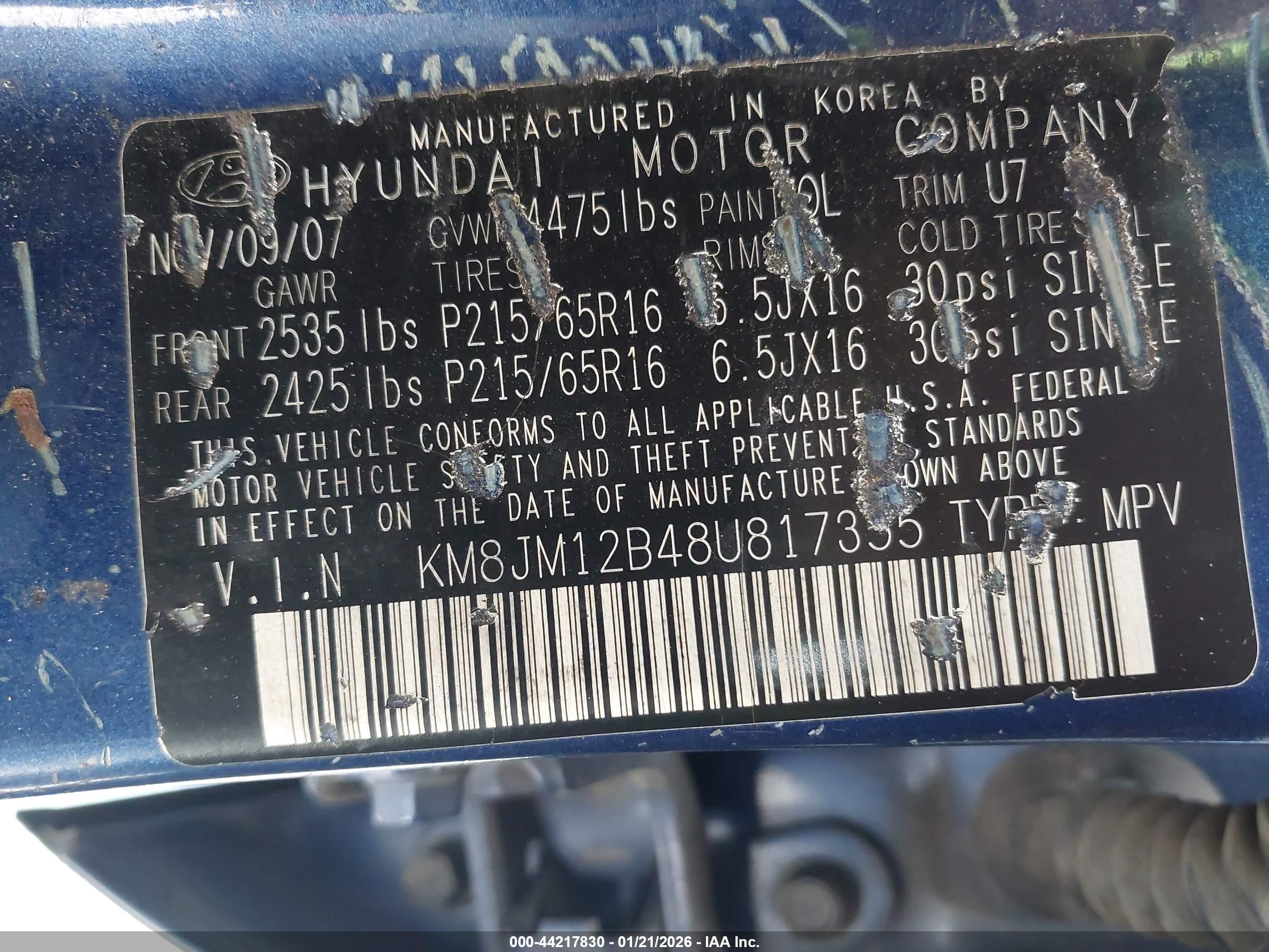 HYUNDAI TUCSON image 9