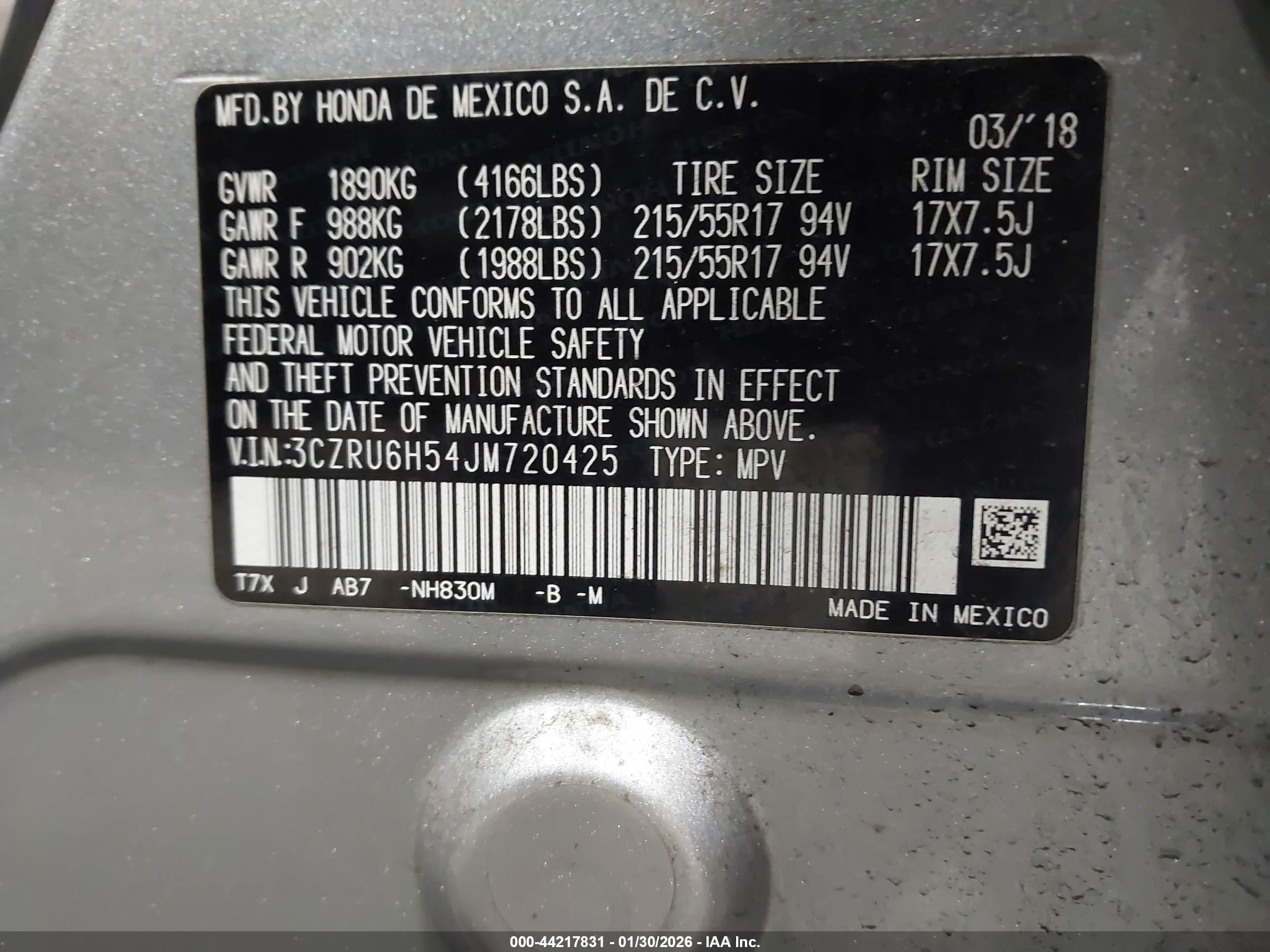 HONDA HR-V image 9