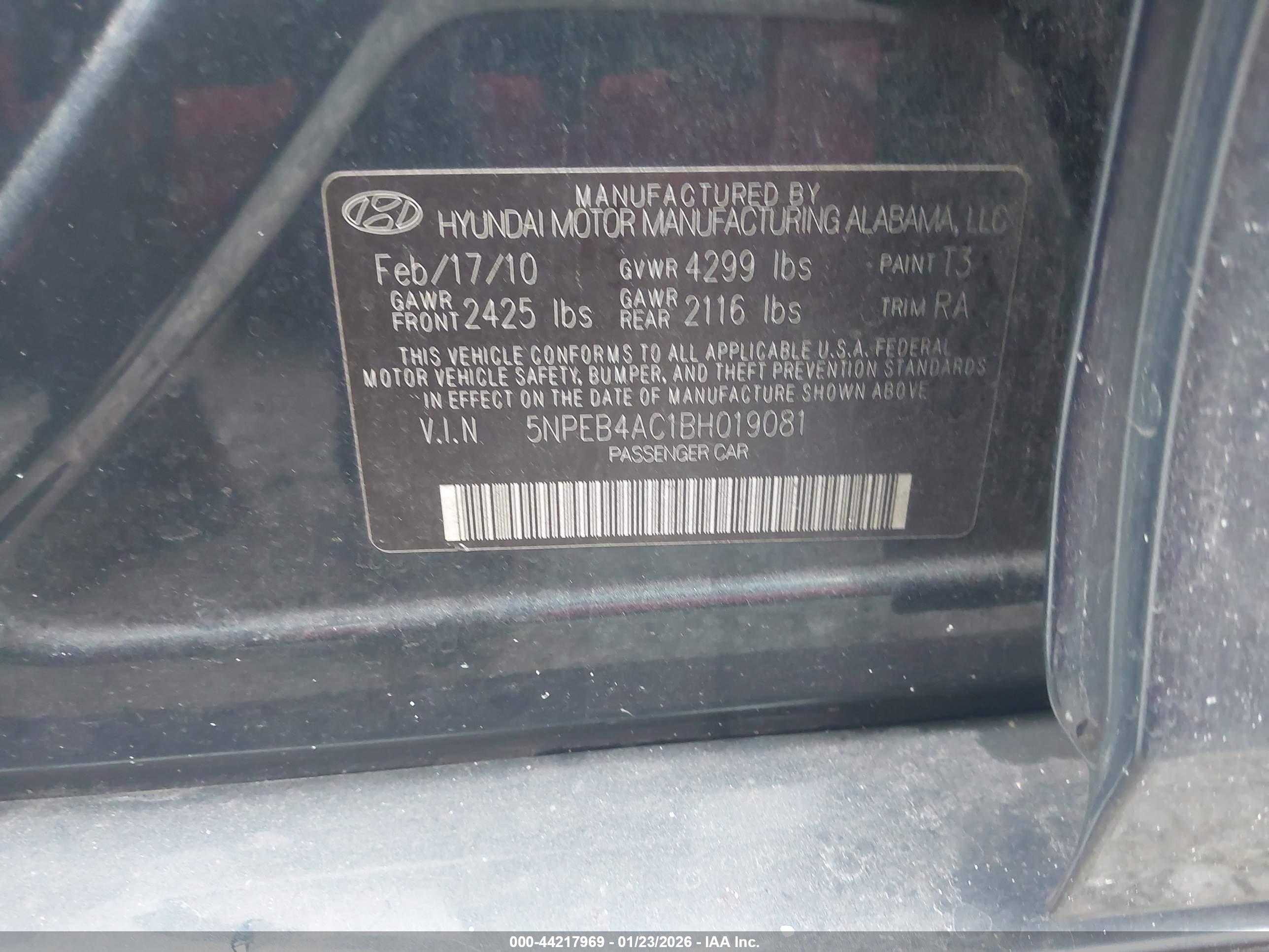 HYUNDAI SONATA image 9