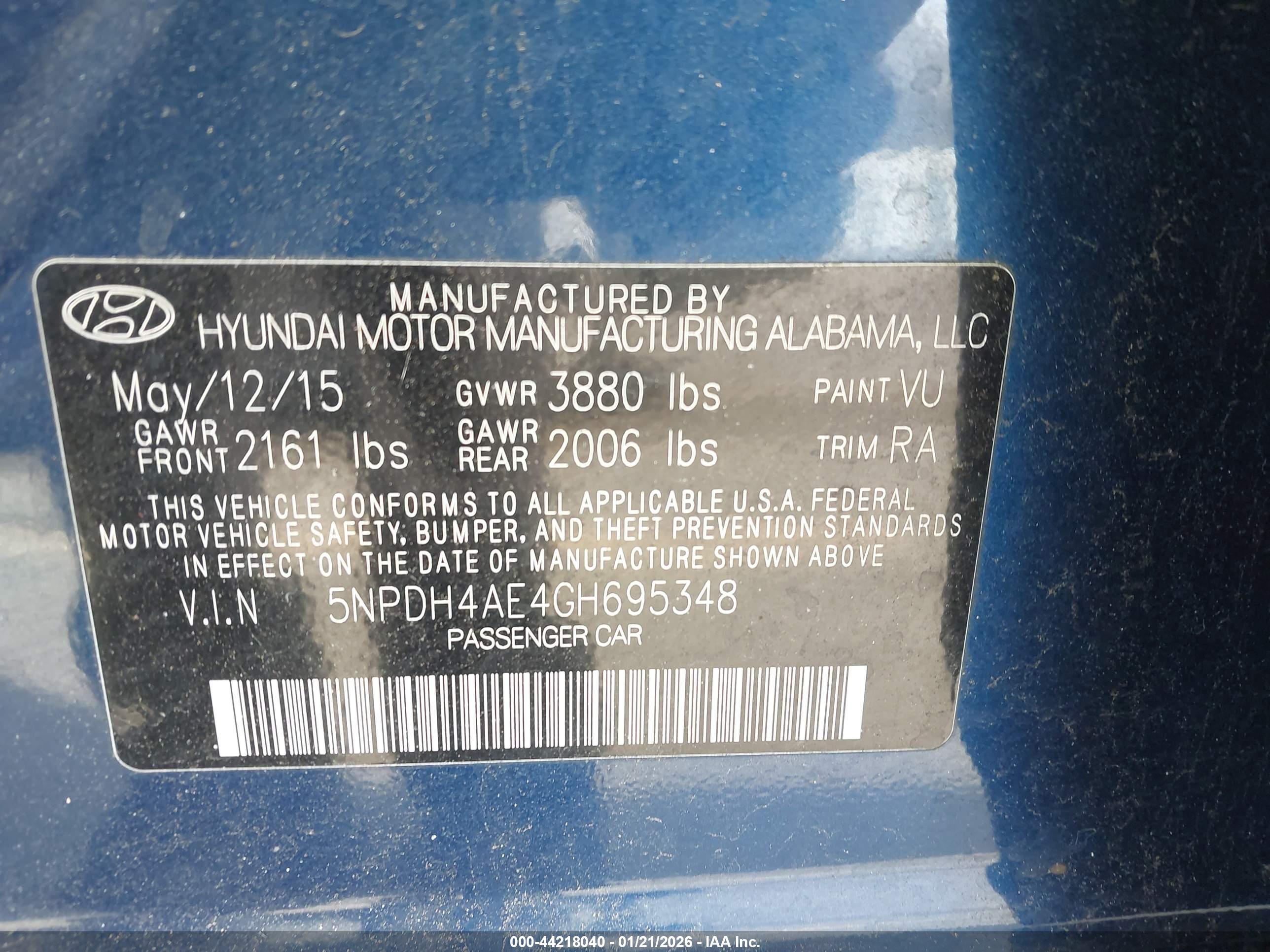 HYUNDAI ELANTRA image 9
