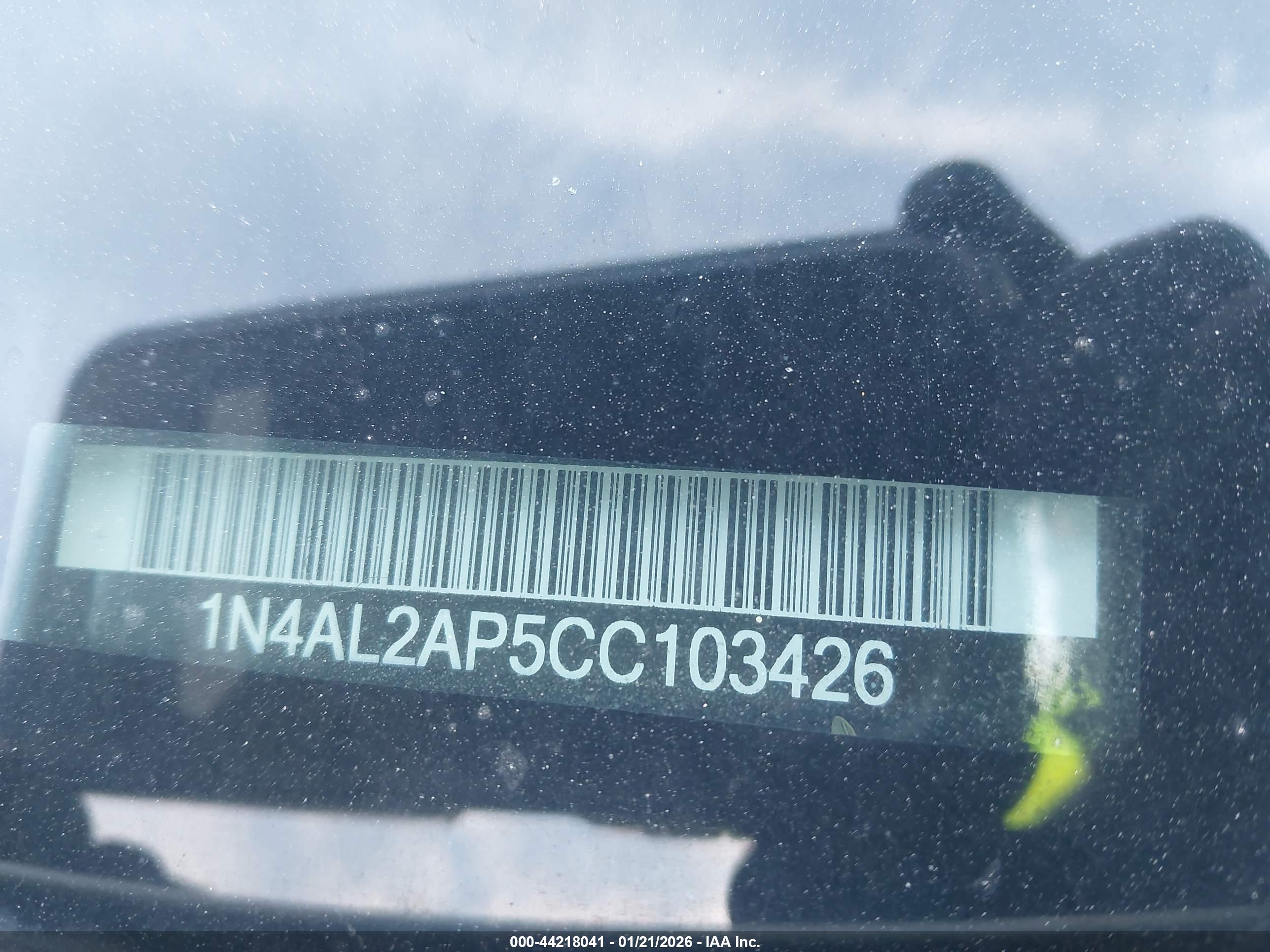NISSAN ALTIMA image 9