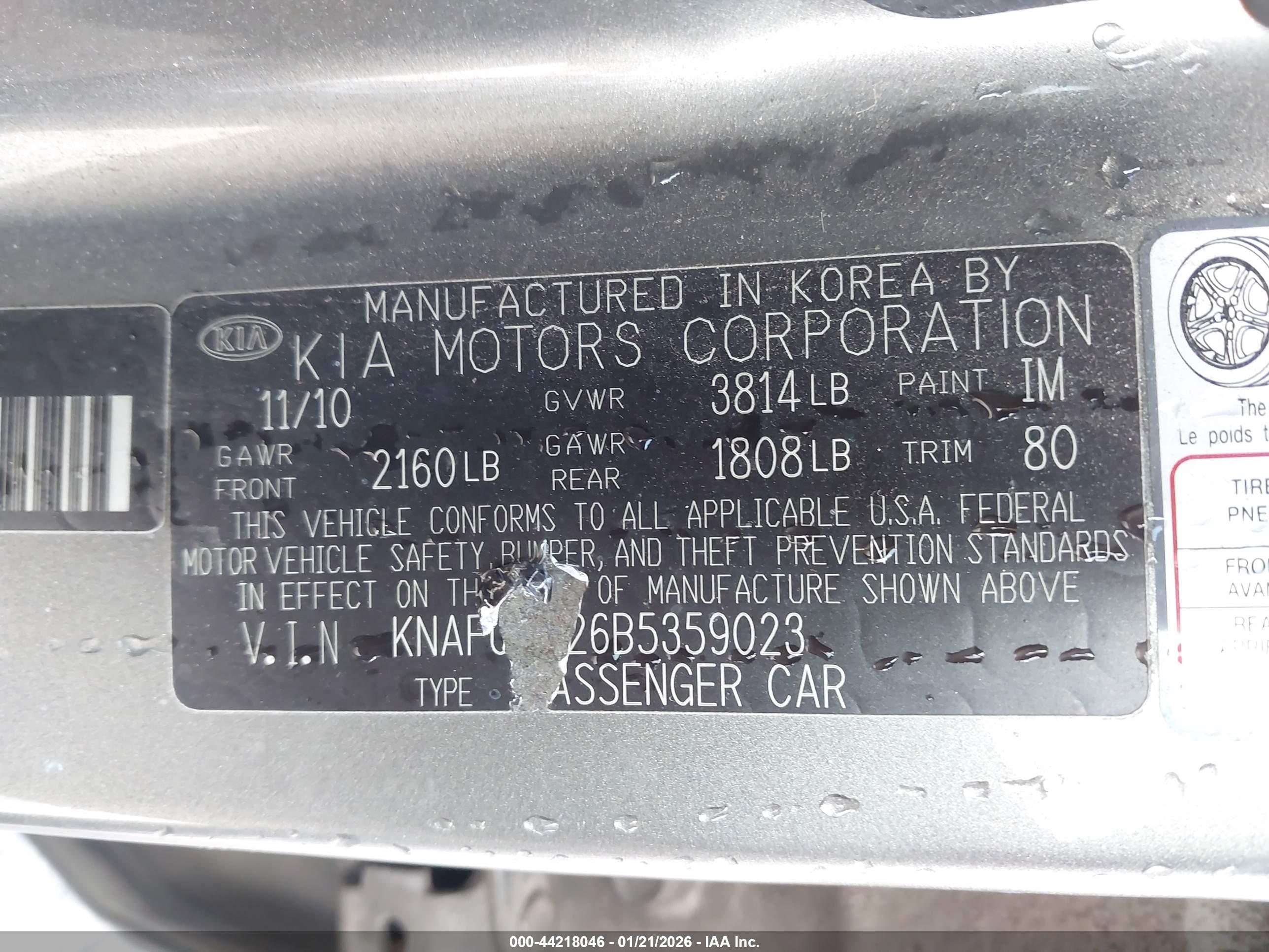 KIA FORTE image 9