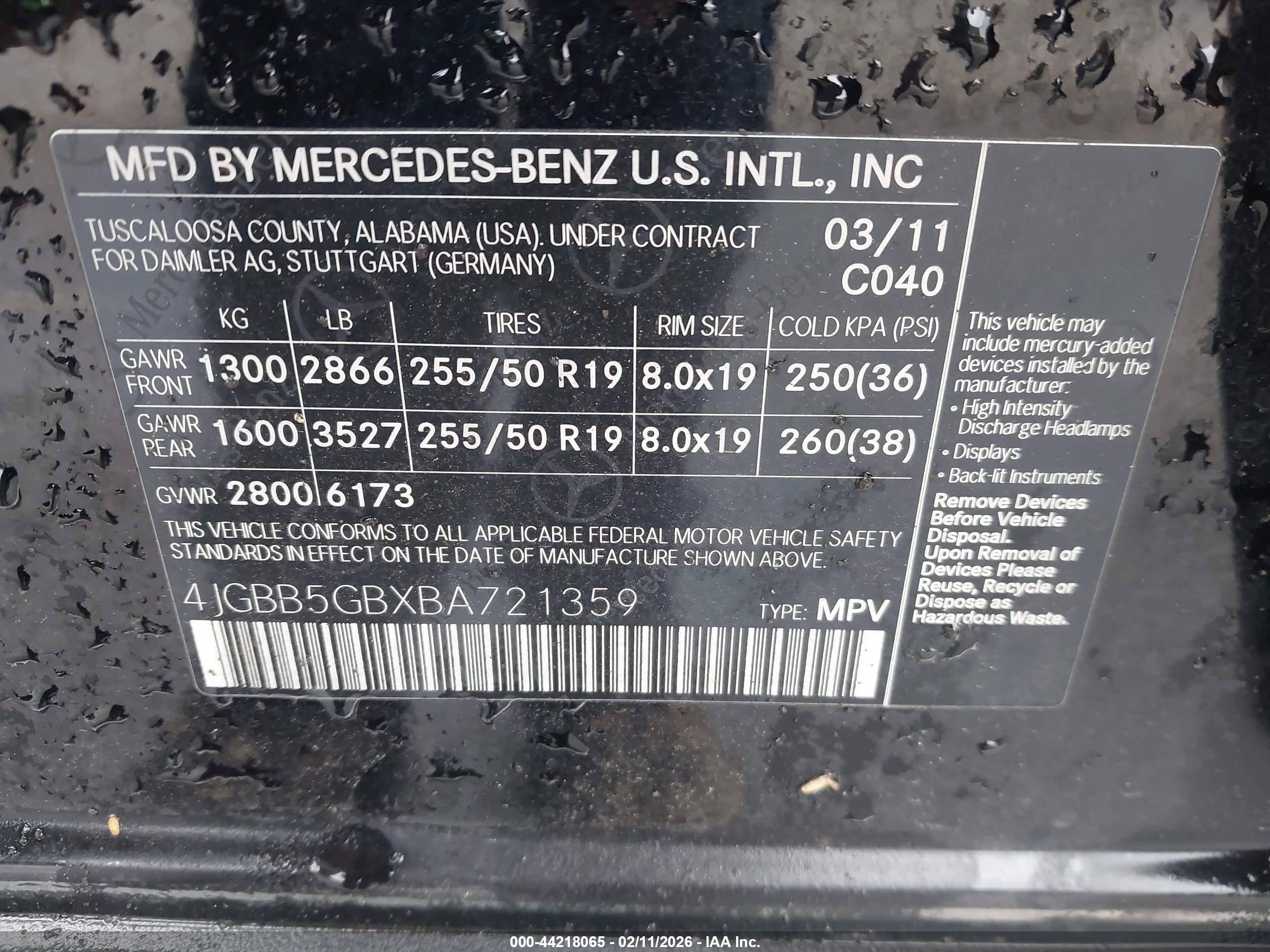 MERCEDES-BENZ M-CLASS image 9