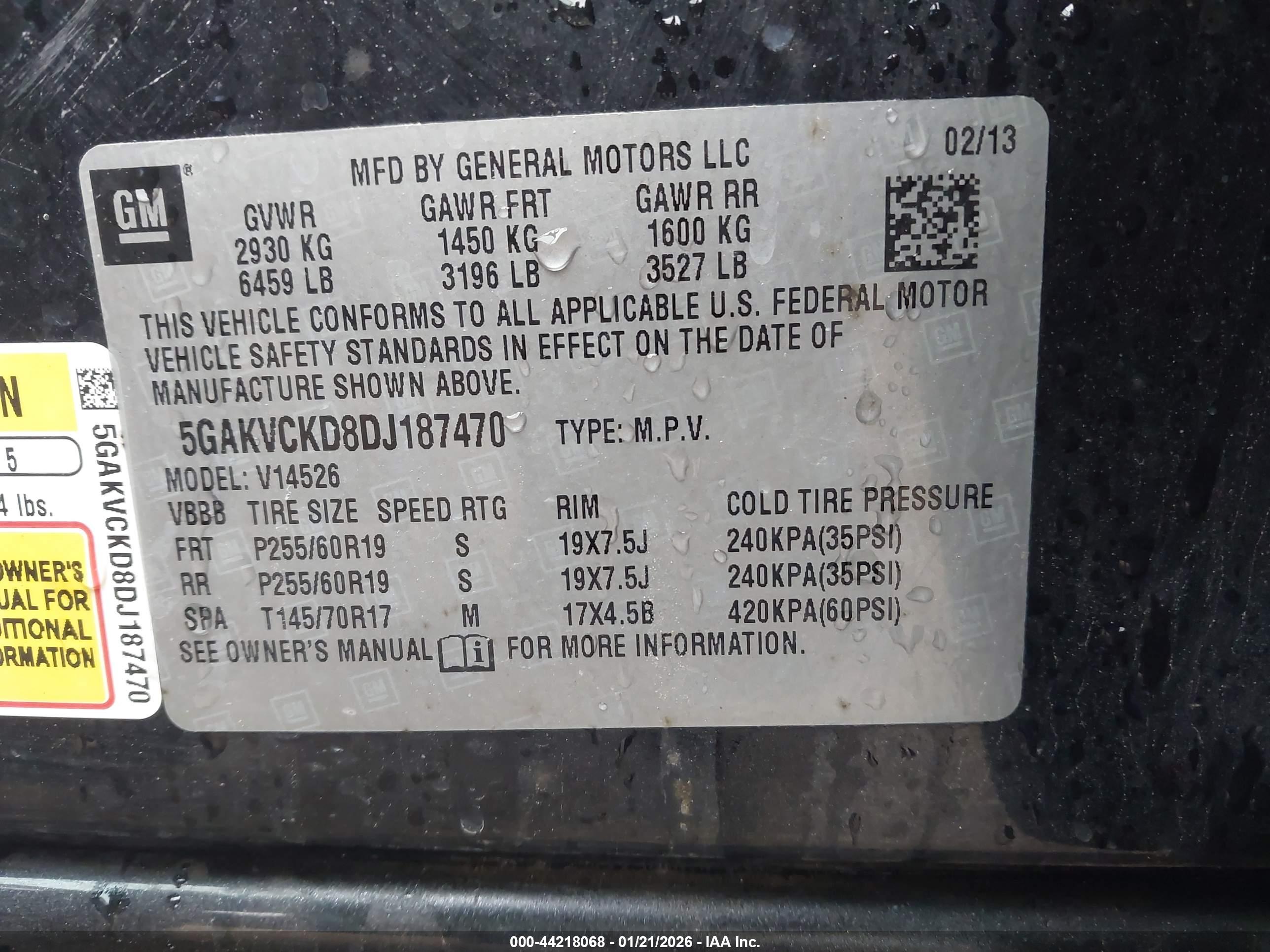 BUICK ENCLAVE image 9
