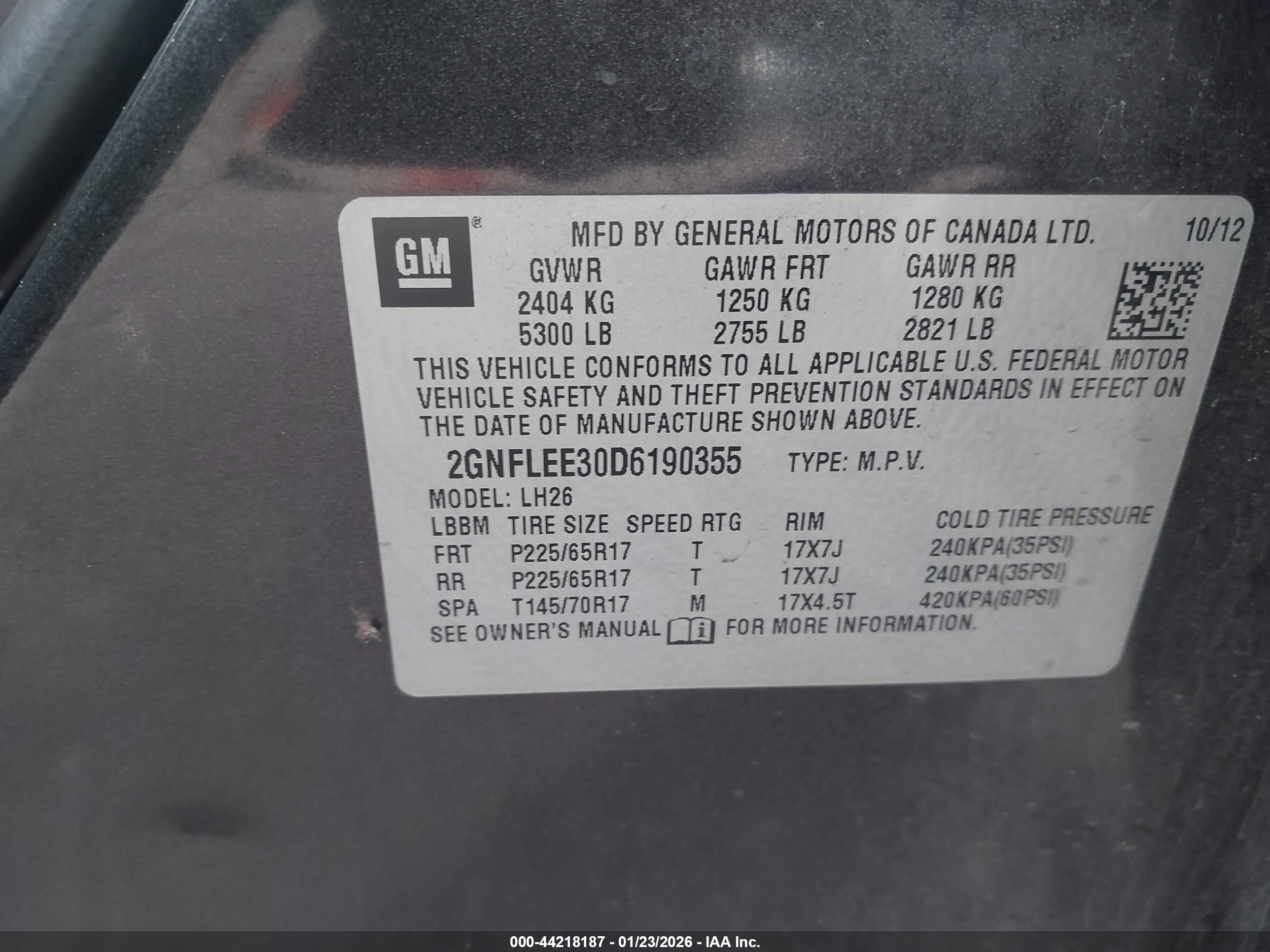 CHEVROLET EQUINOX image 9