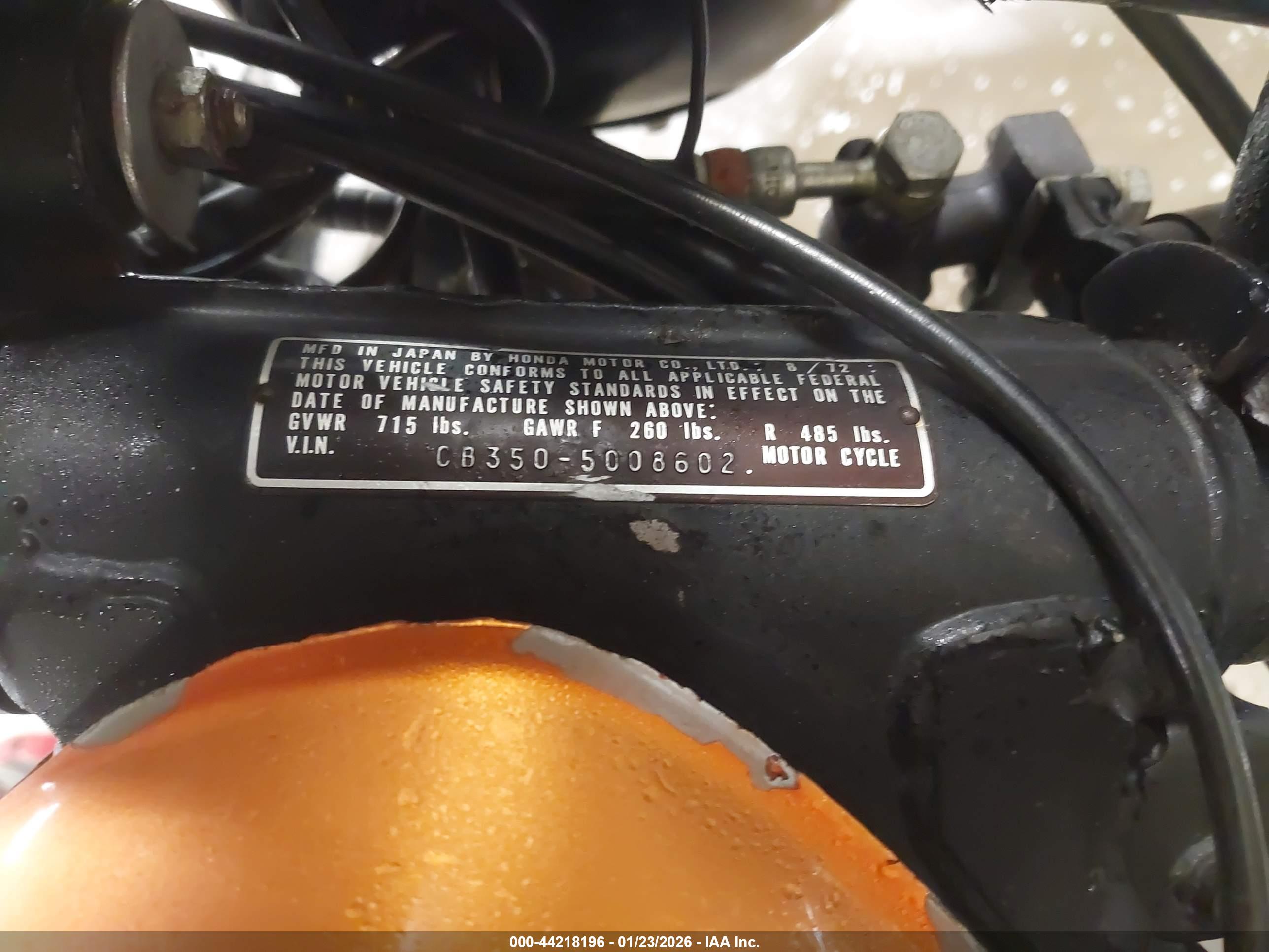 HOND CB350G image 10