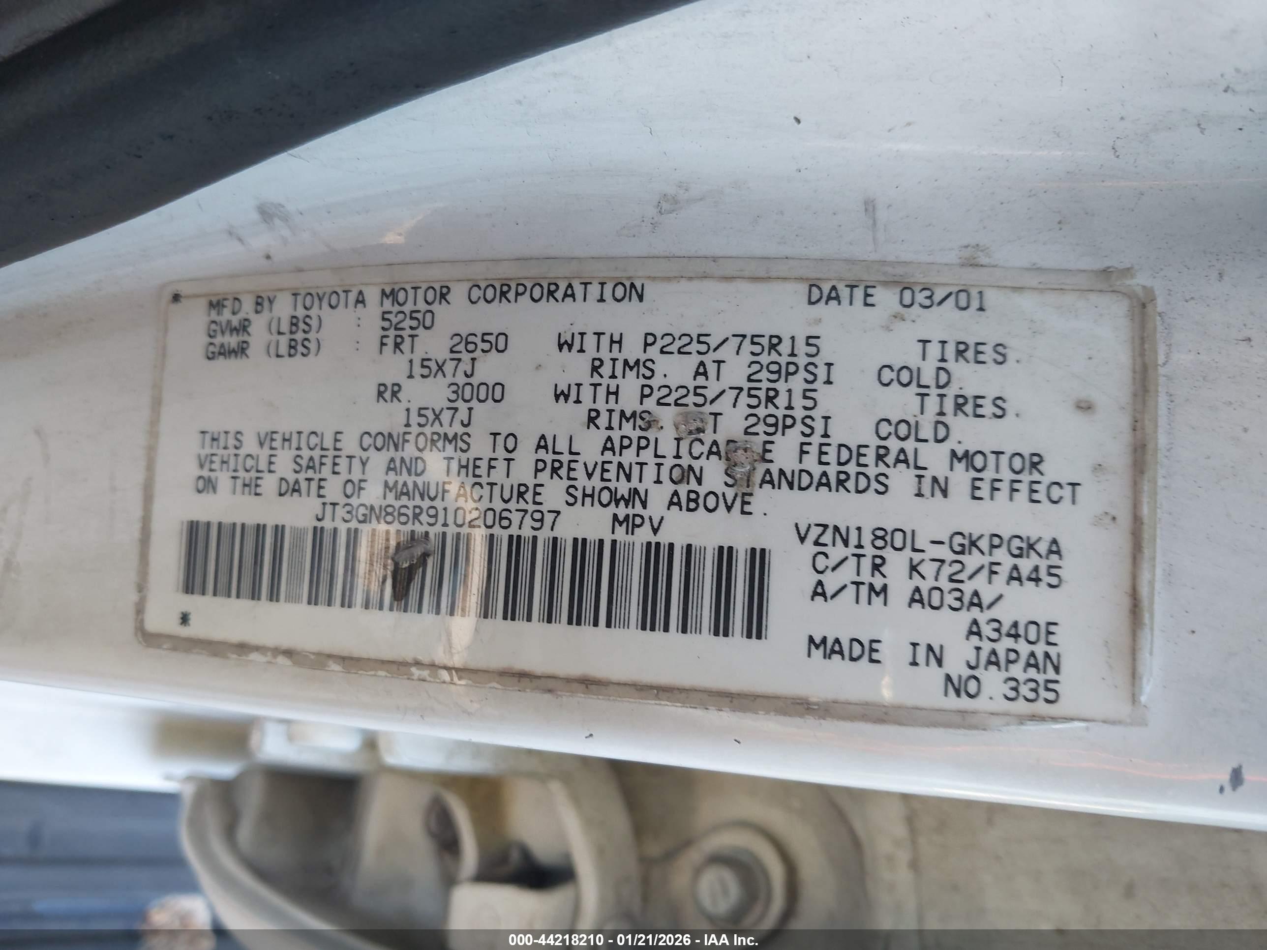 TOYOTA 4RUNNER image 9