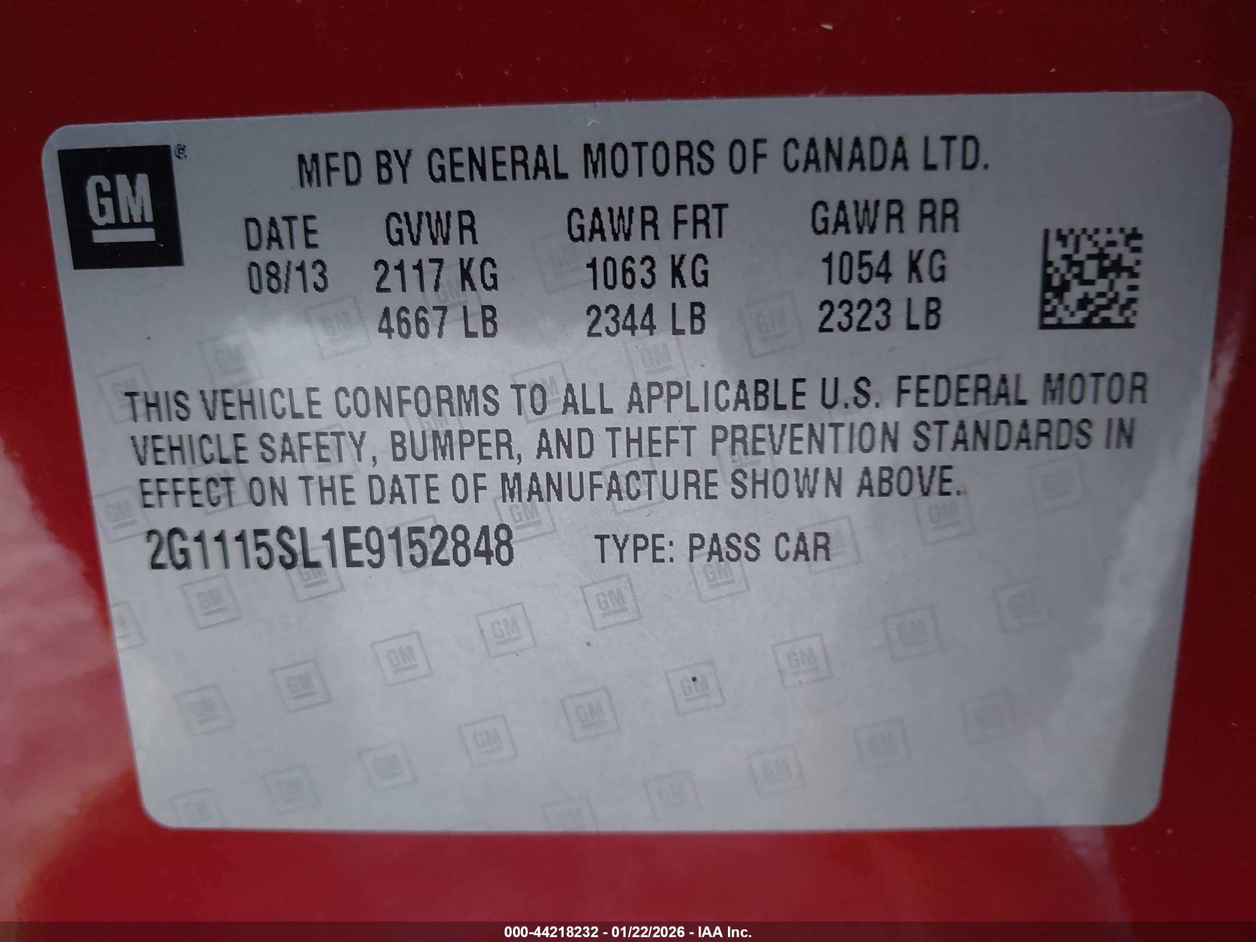CHEVROLET IMPALA image 9