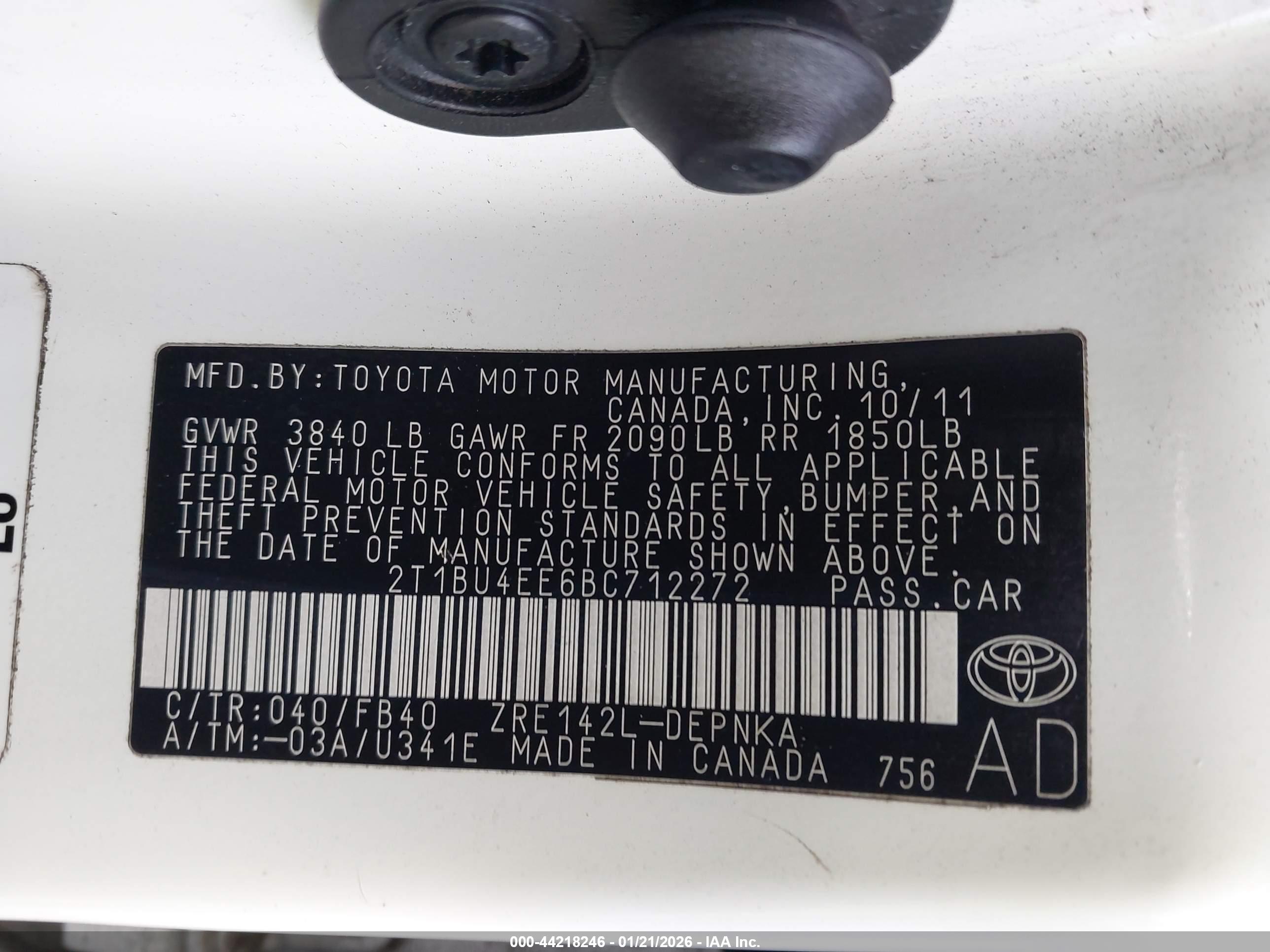 TOYOTA COROLLA image 9