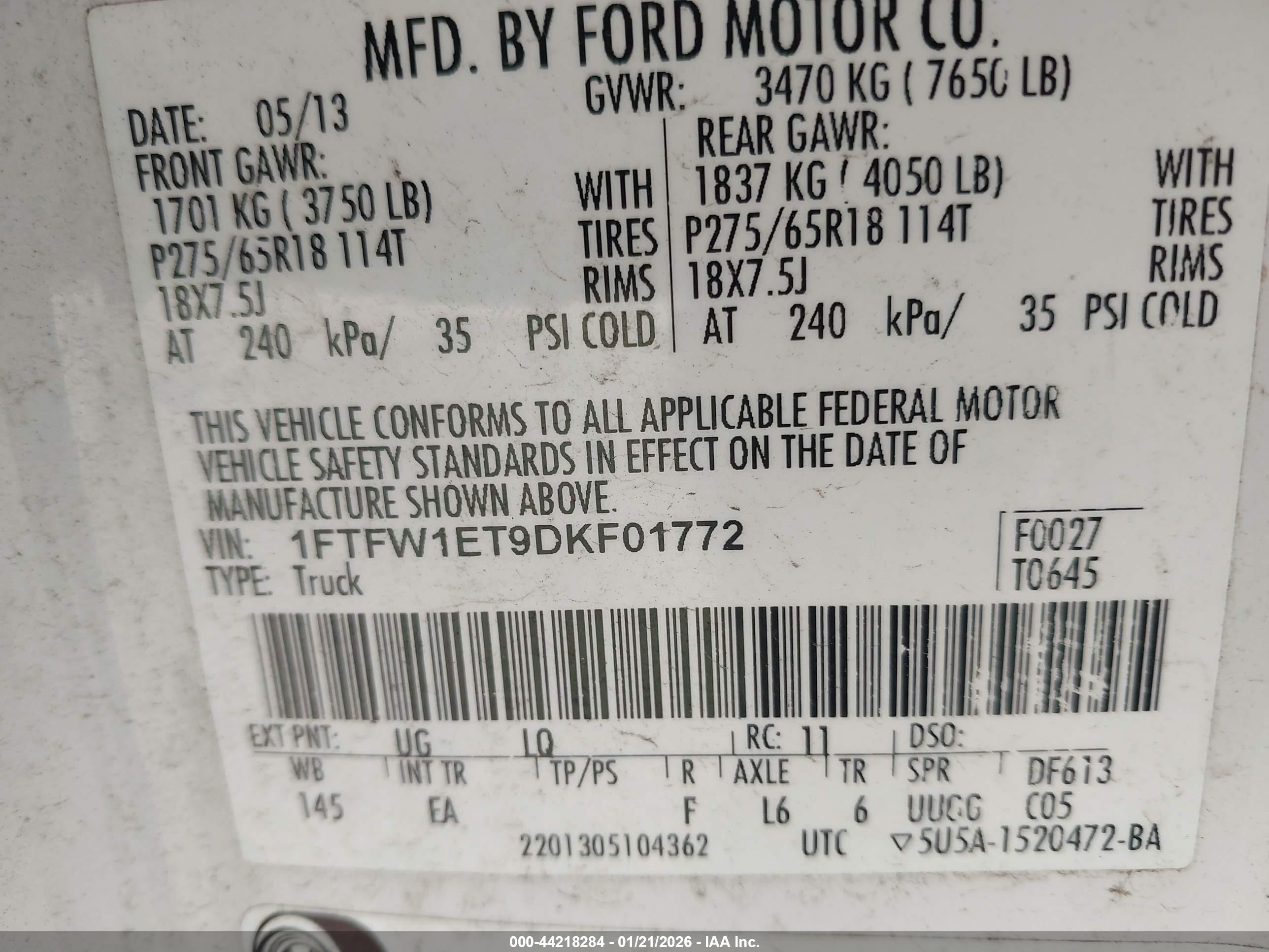 FORD F-150 image 9