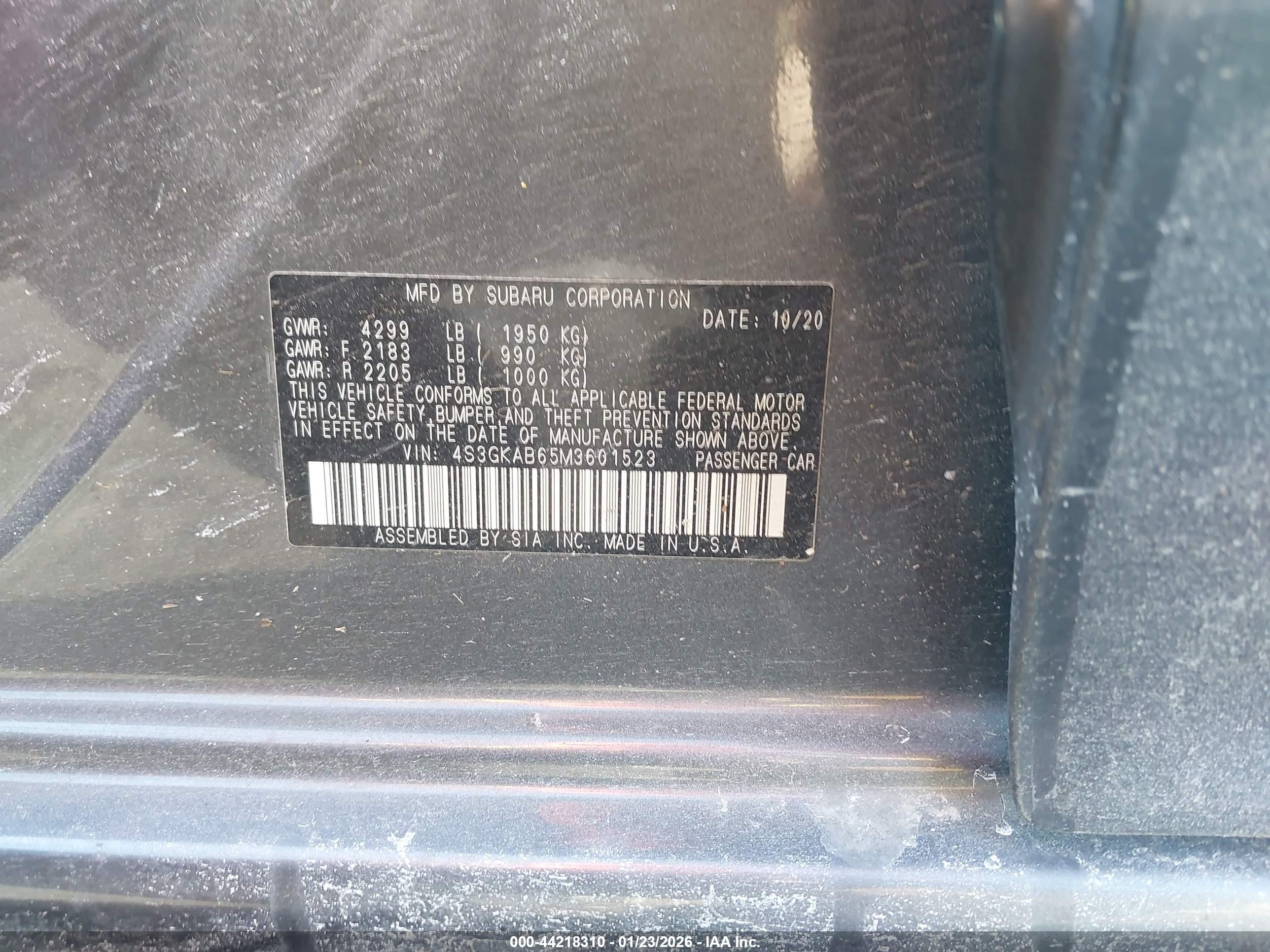 SUBARU IMPREZA image 9