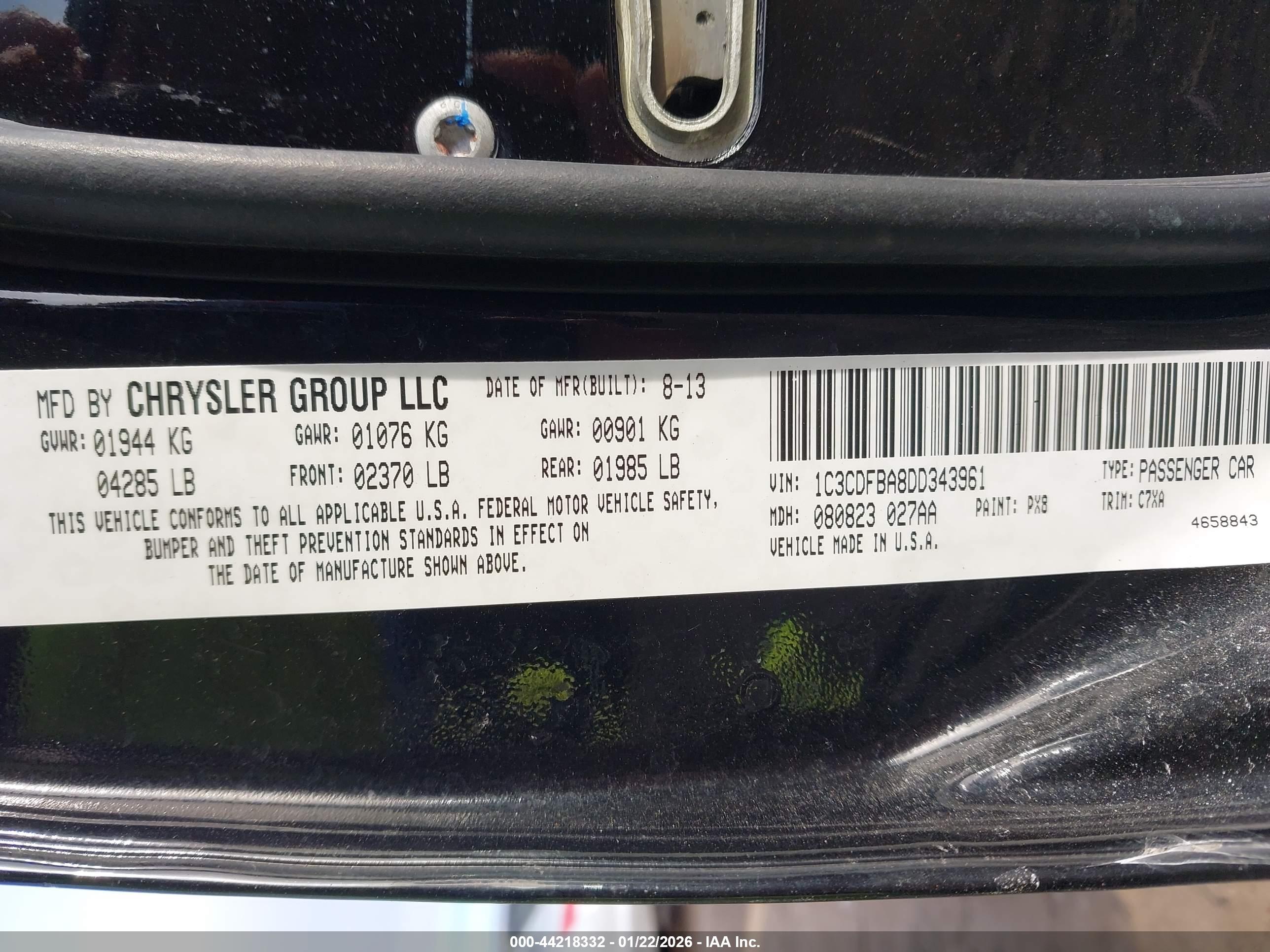 DODGE DART image 9