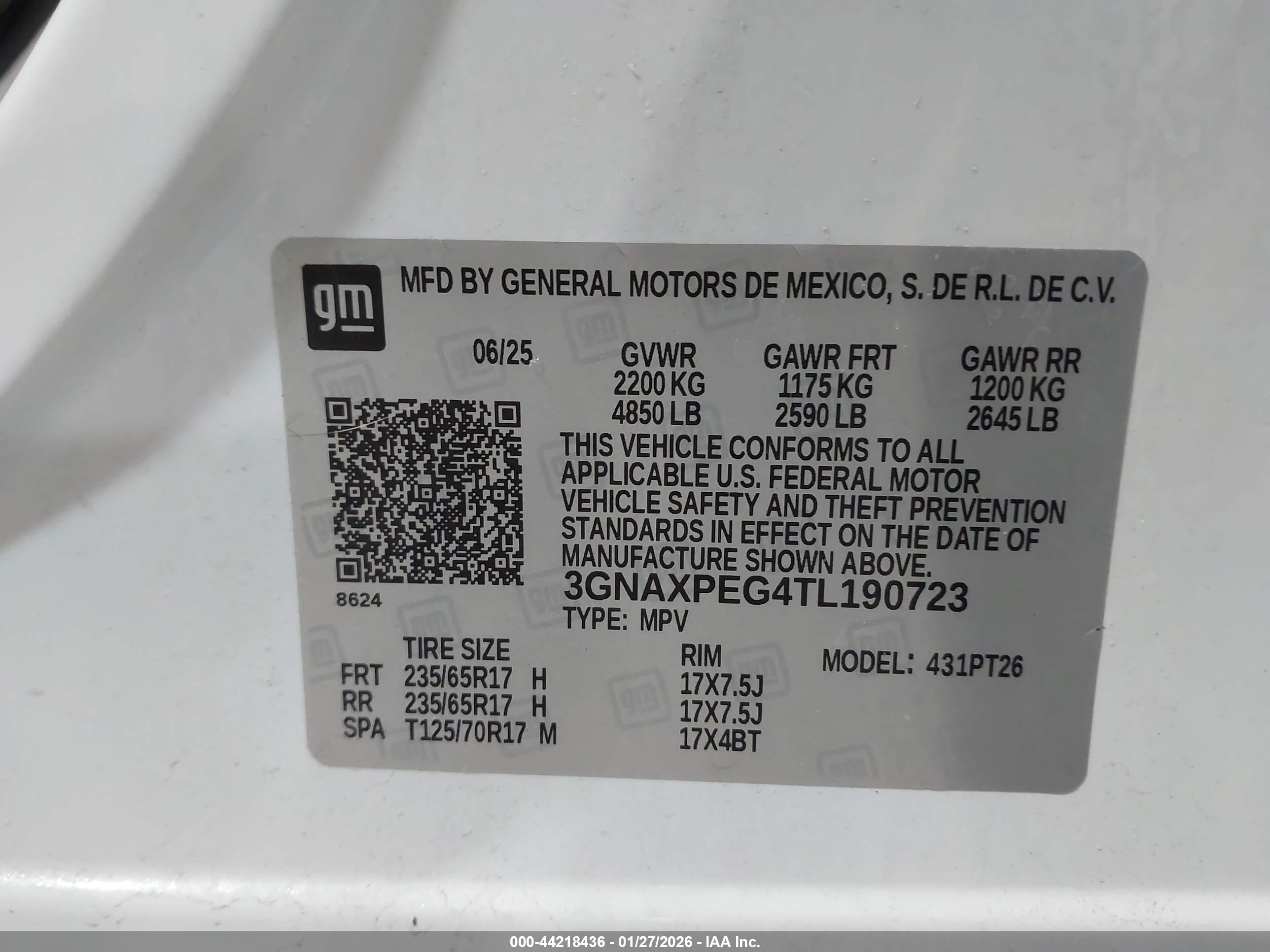 CHEVROLET EQUINOX image 9