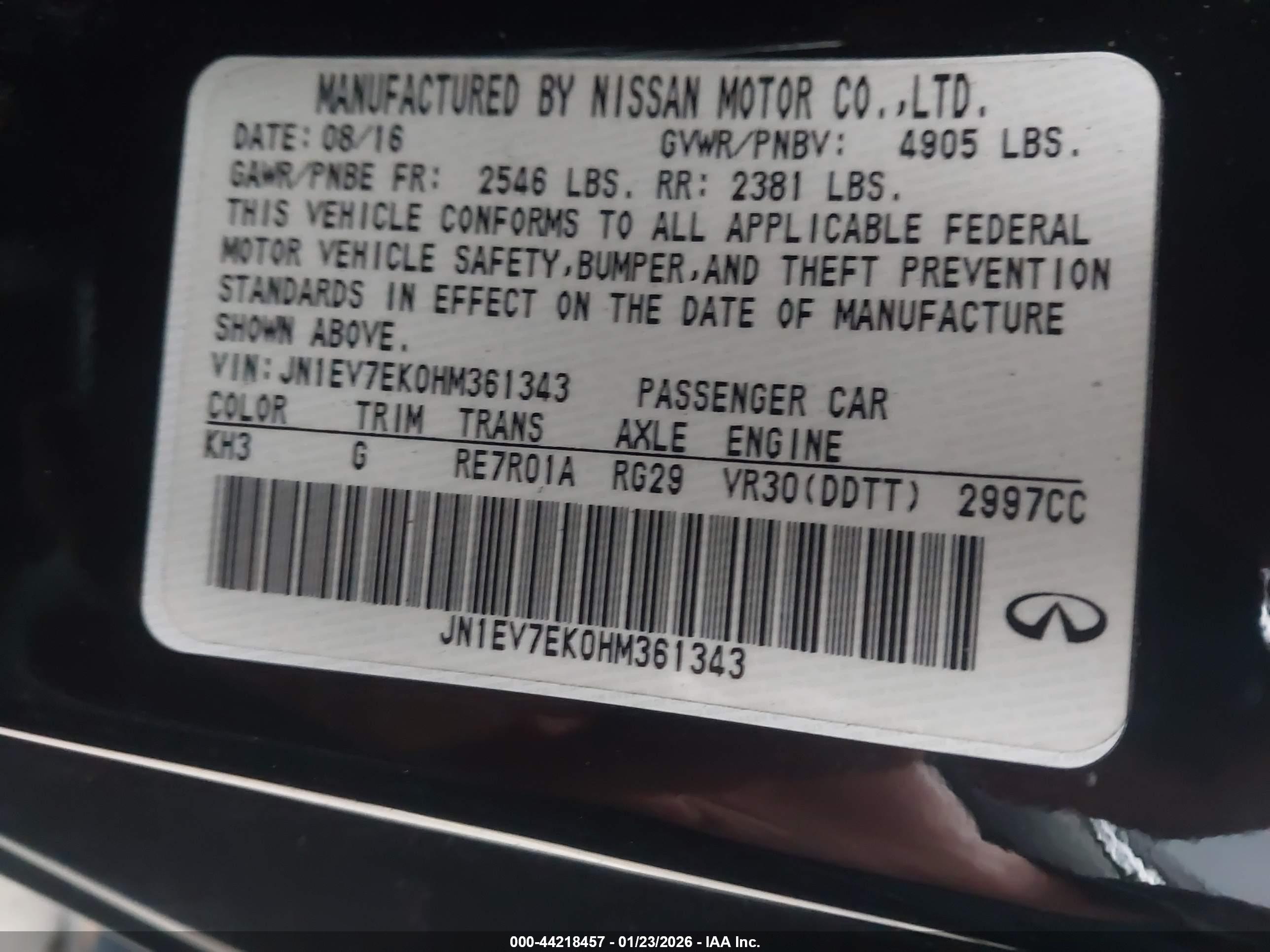 INFINITI Q60 image 9