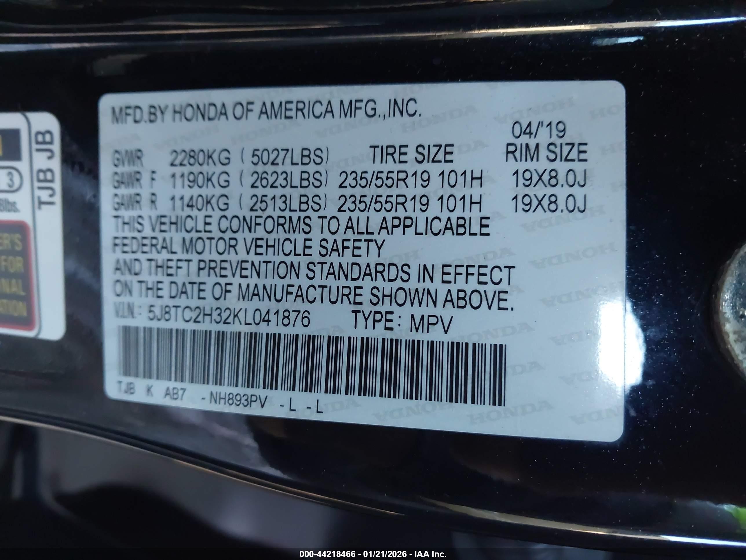 ACURA RDX image 9