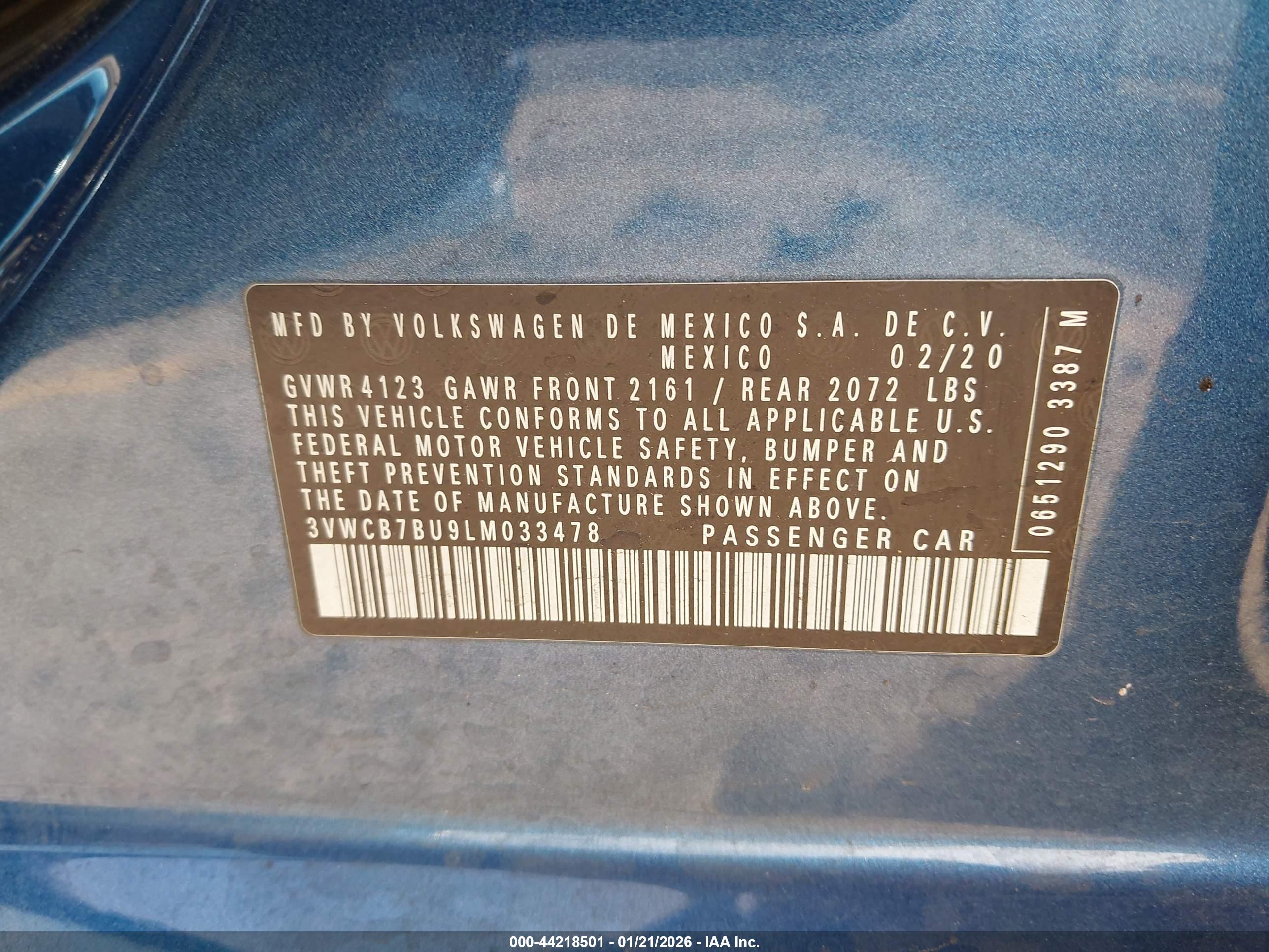 VOLKSWAGEN JETTA image 9