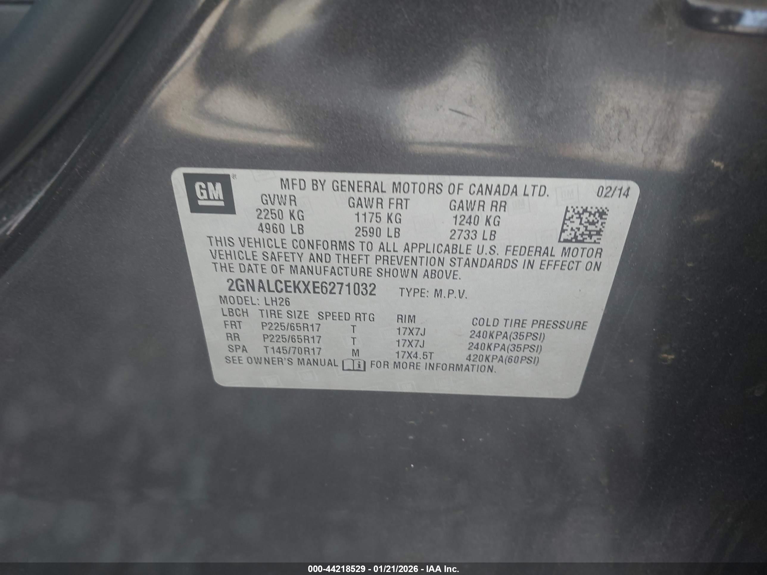 CHEVROLET EQUINOX image 9