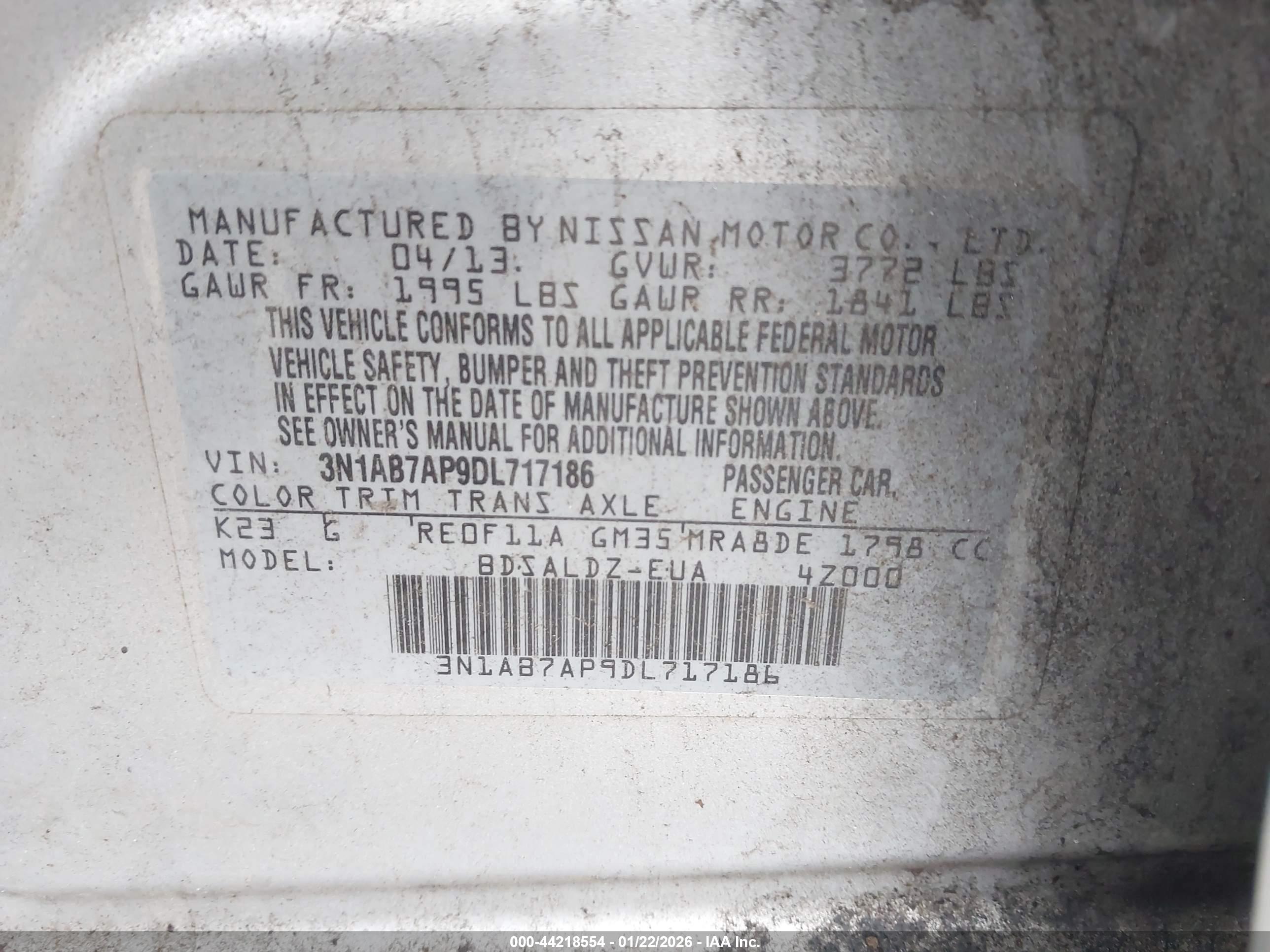 NISSAN SENTRA image 9