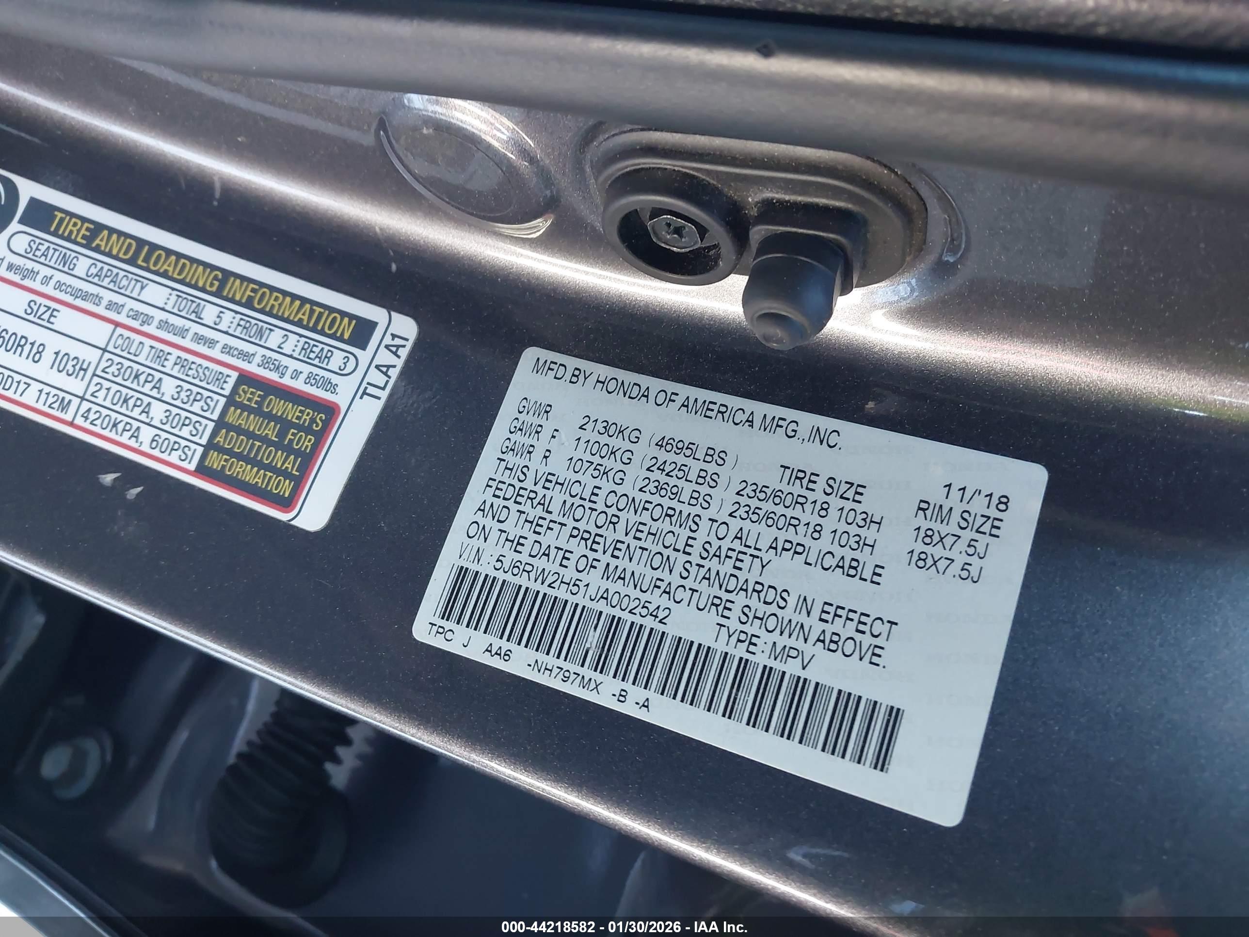 HONDA CR-V image 9