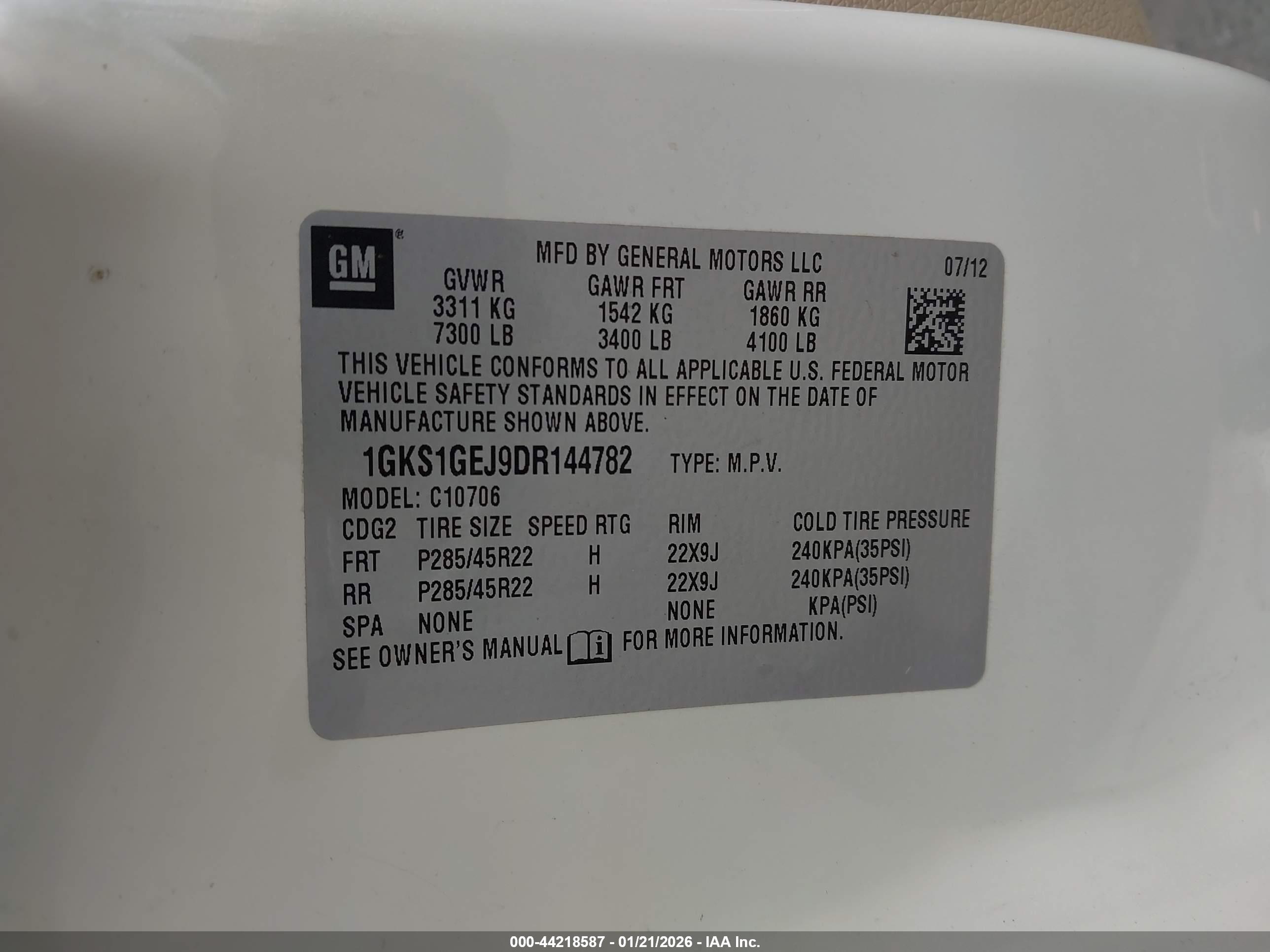 GMC YUKON image 9