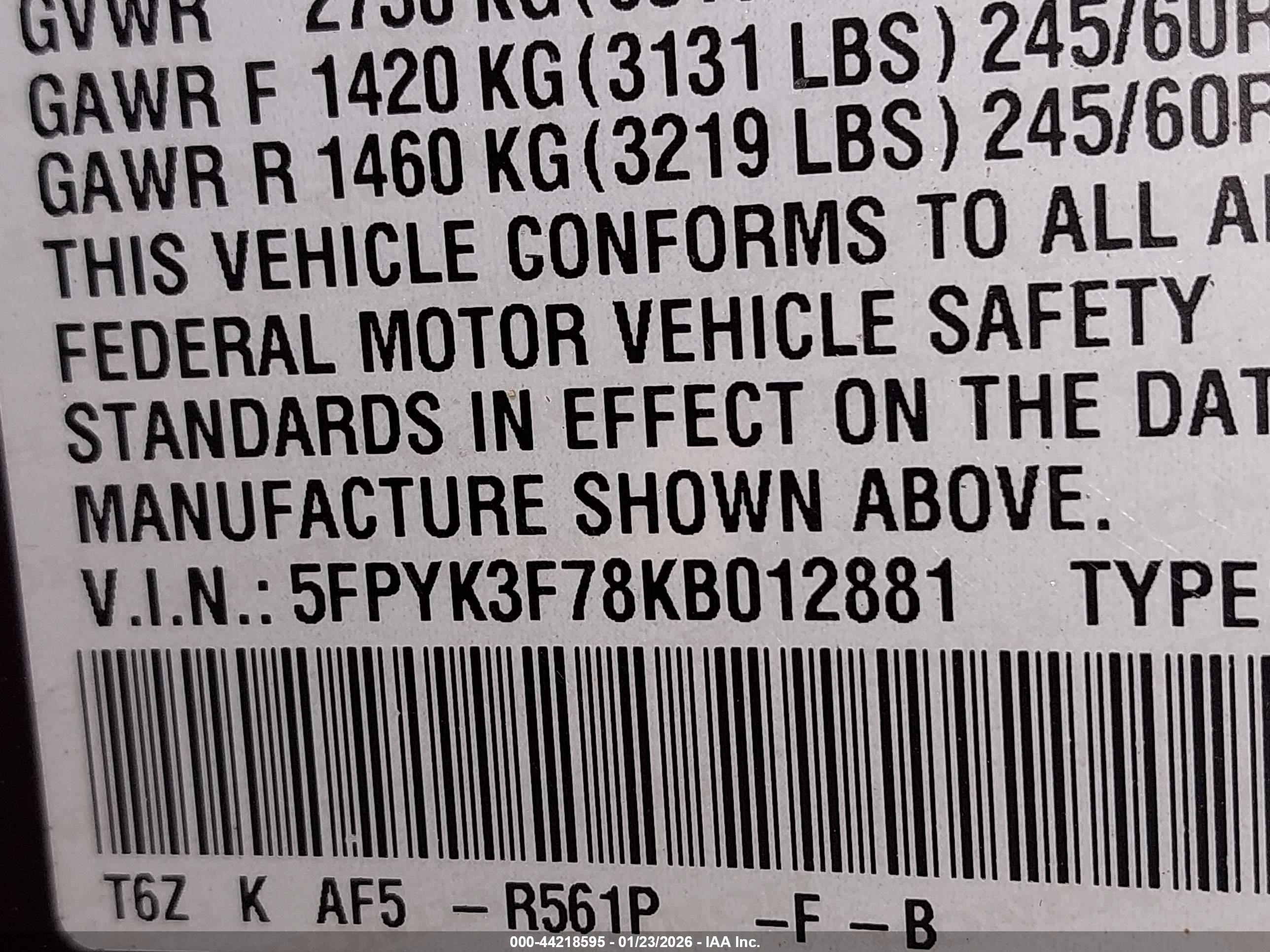 HONDA RIDGELINE image 9