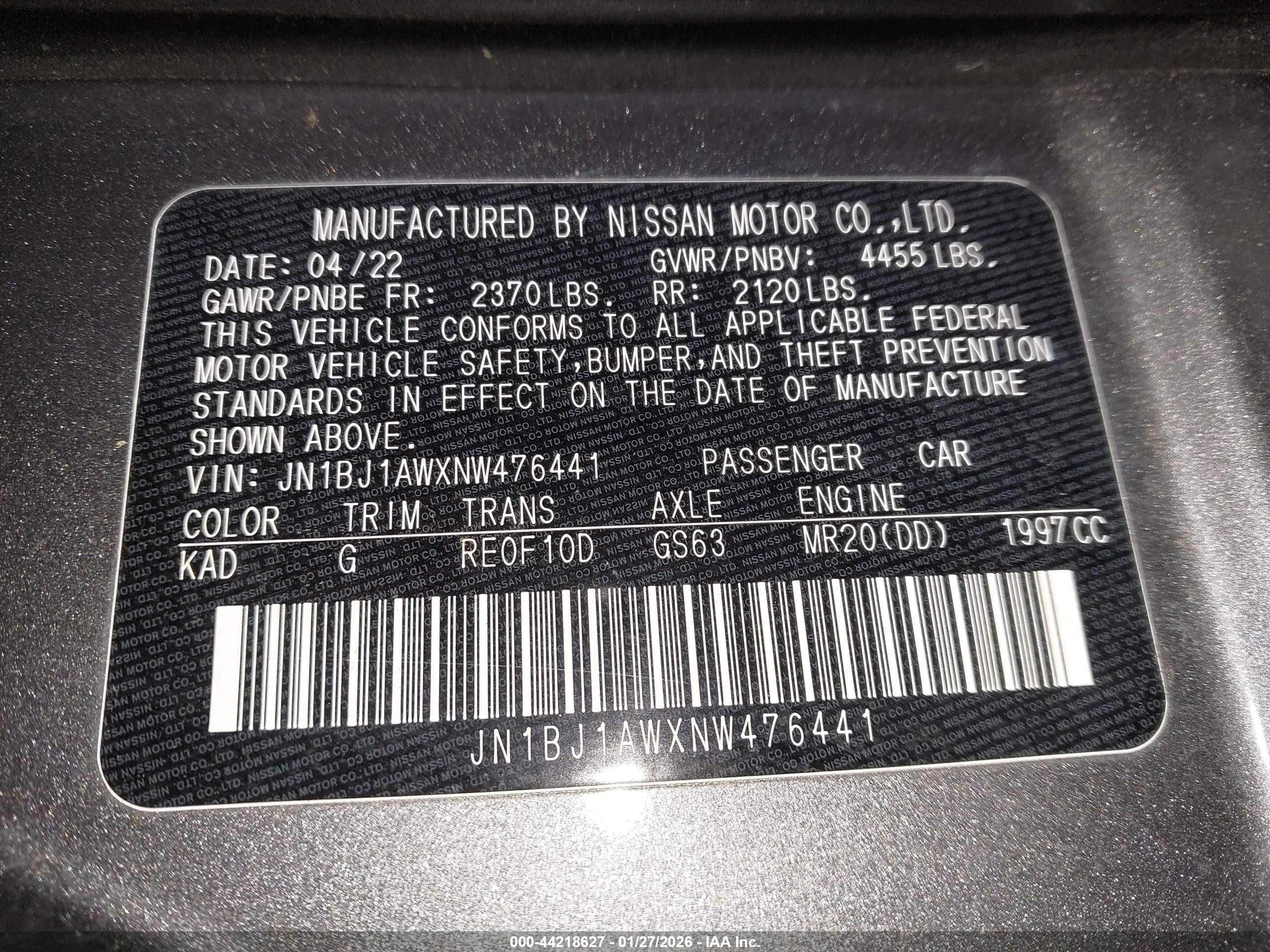 NISSAN ROGUE image 9