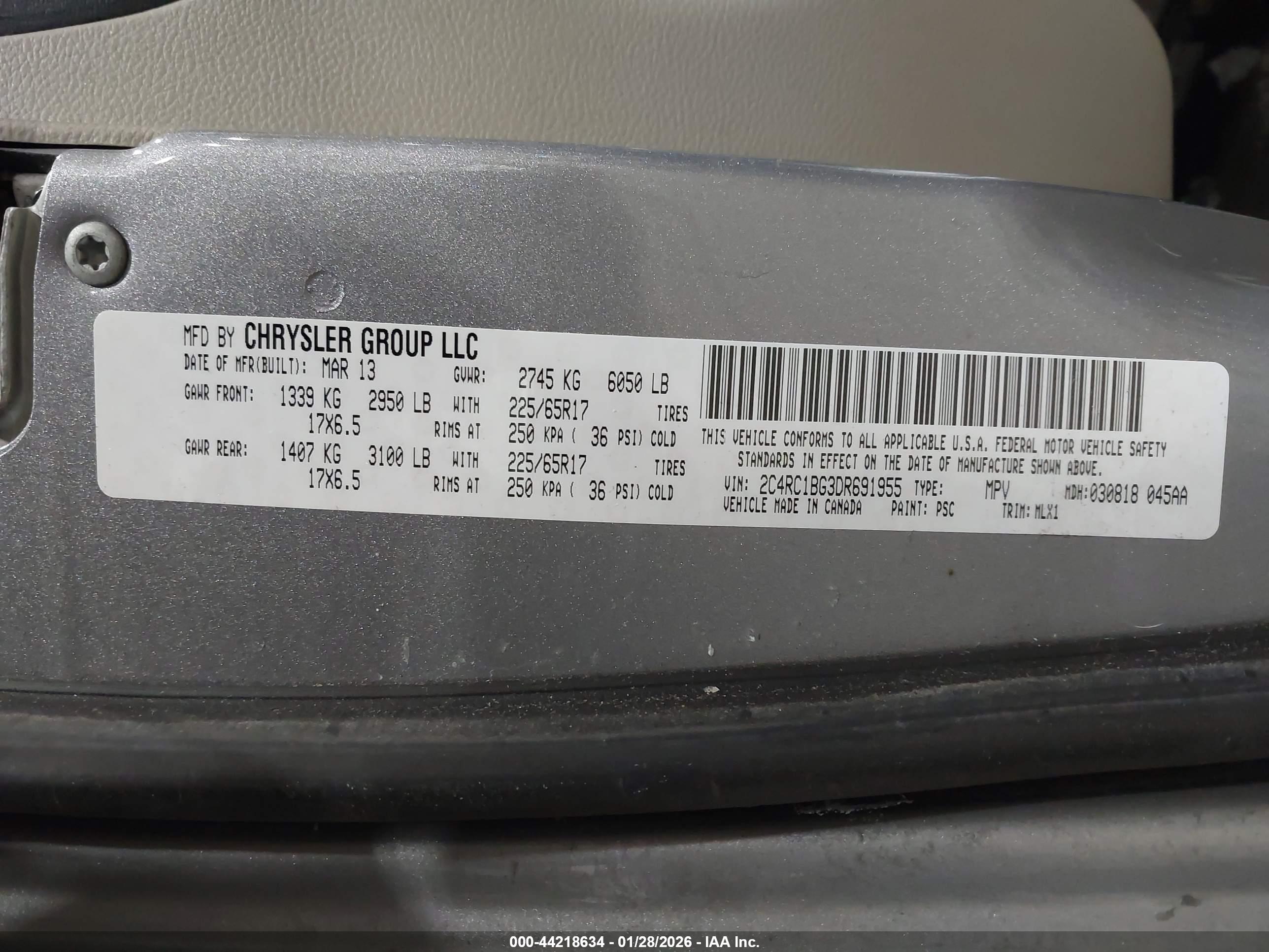 CHRYSLER TOWN image 9