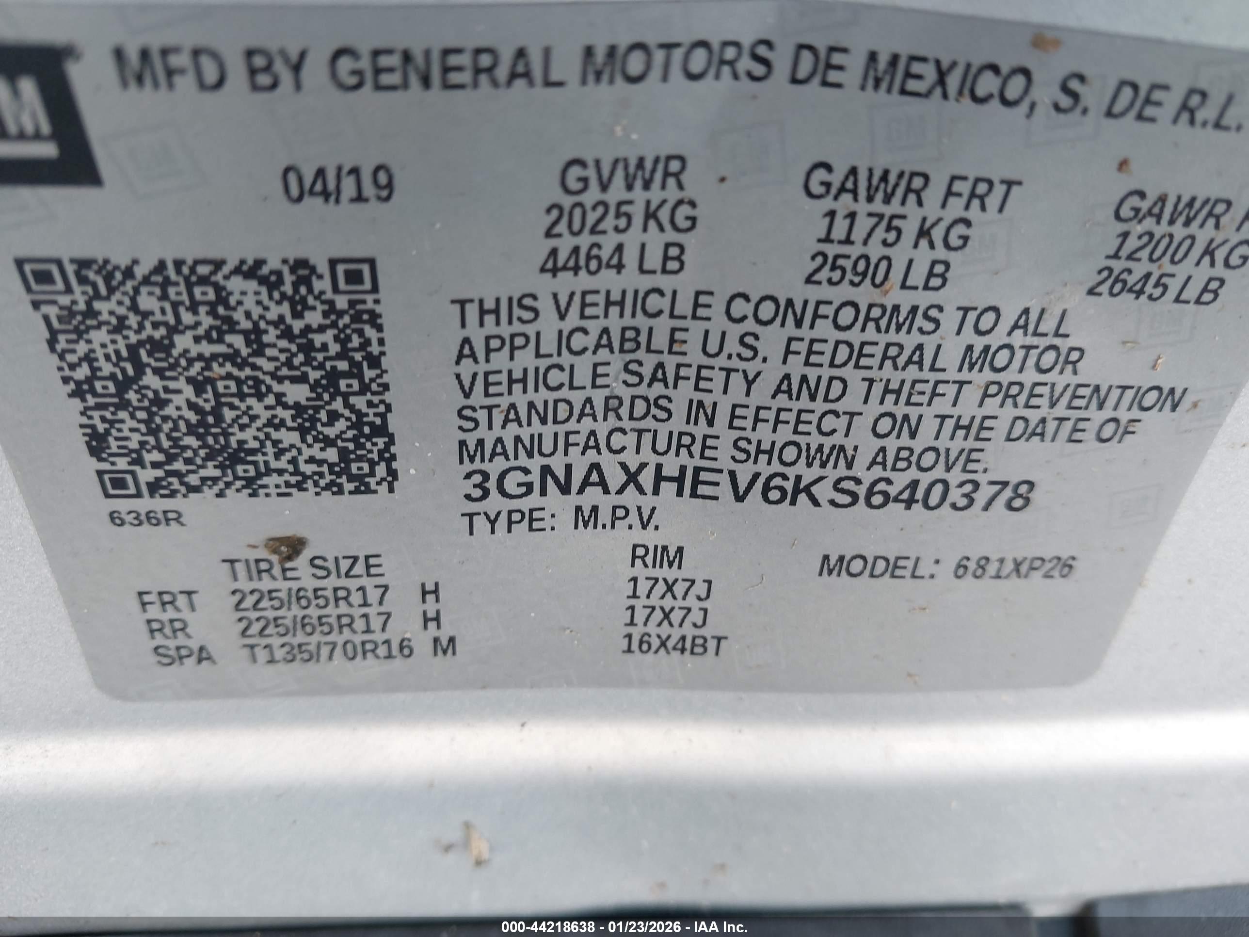 CHEVROLET EQUINOX image 9